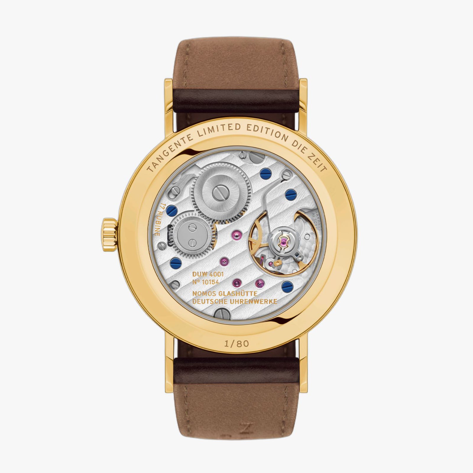 NOMOS - Tangente Gold 33 DIE ZEIT Ref 104.S2