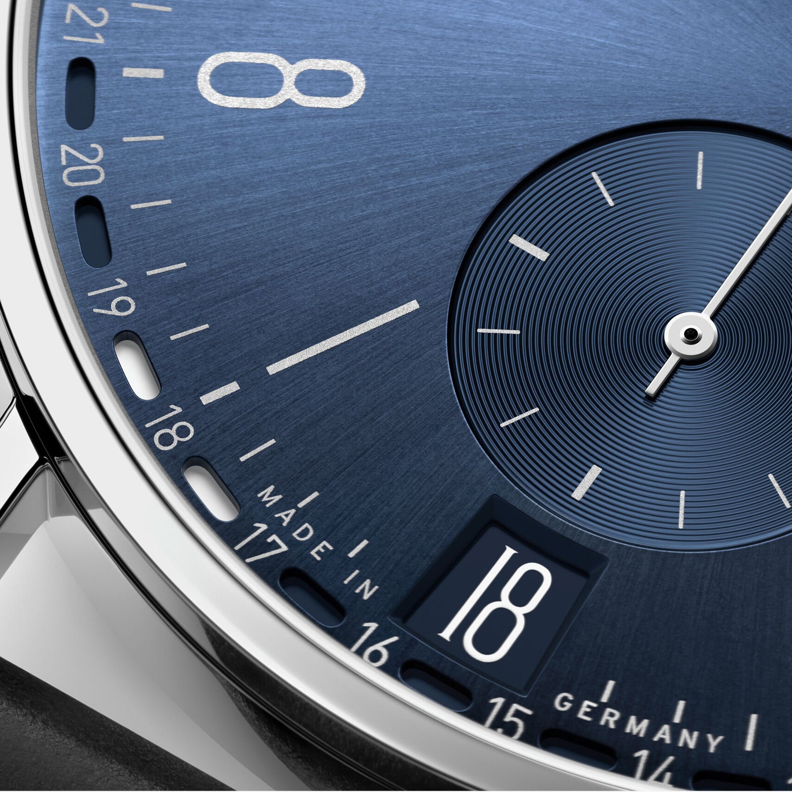 Nomos - Tangente 2Date Blue Ref: 136