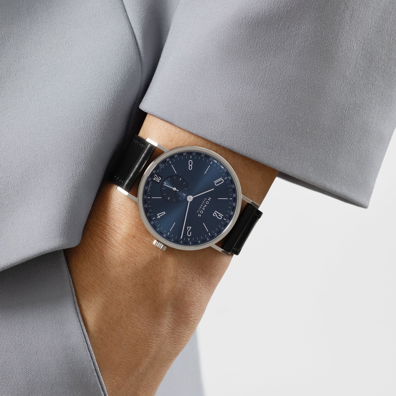 Nomos - Tangente 2Date Blue Ref: 136