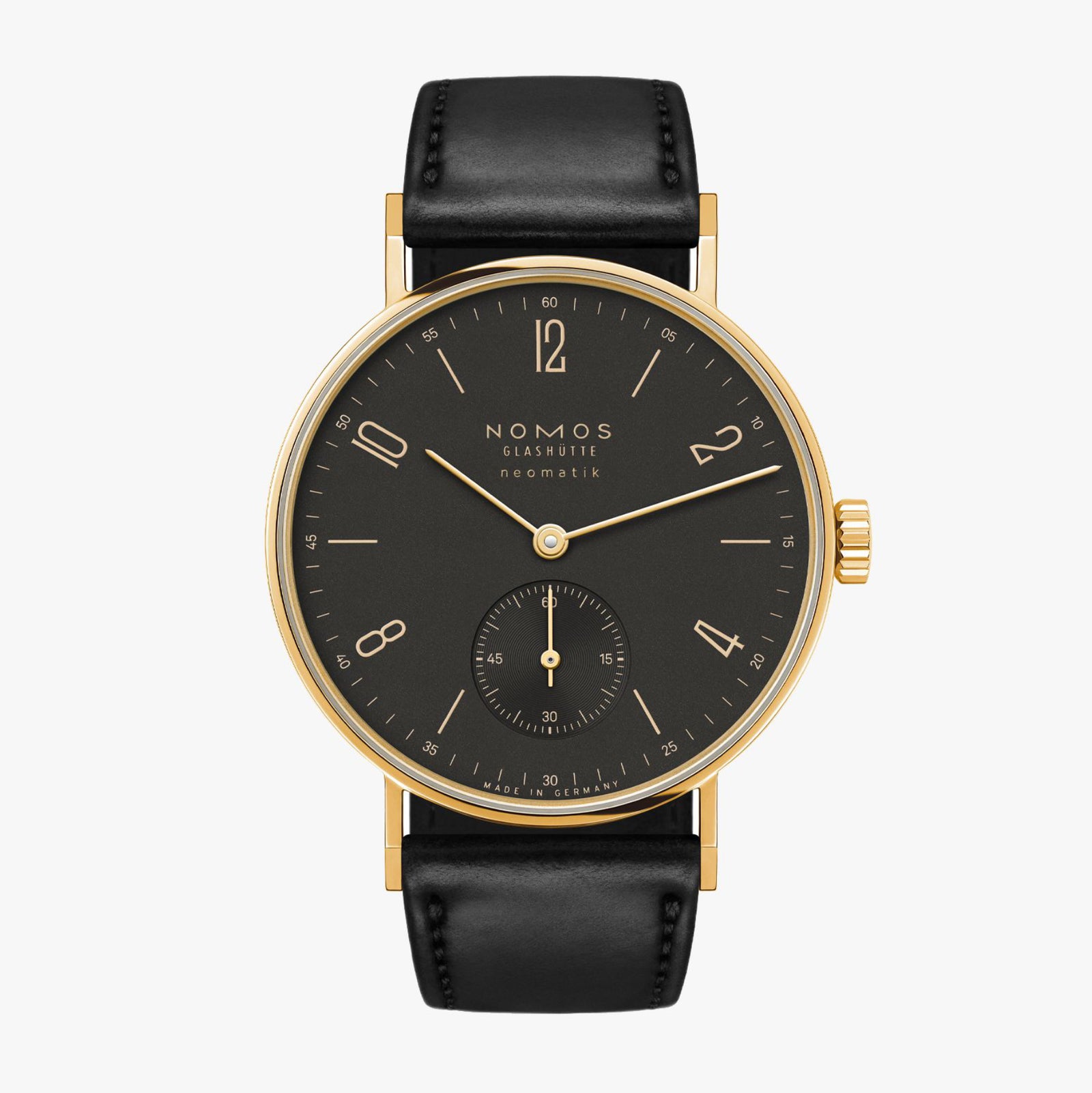 NOMOS - Tangente Gold Neomatik Ruthenium 35mm Ref: 163