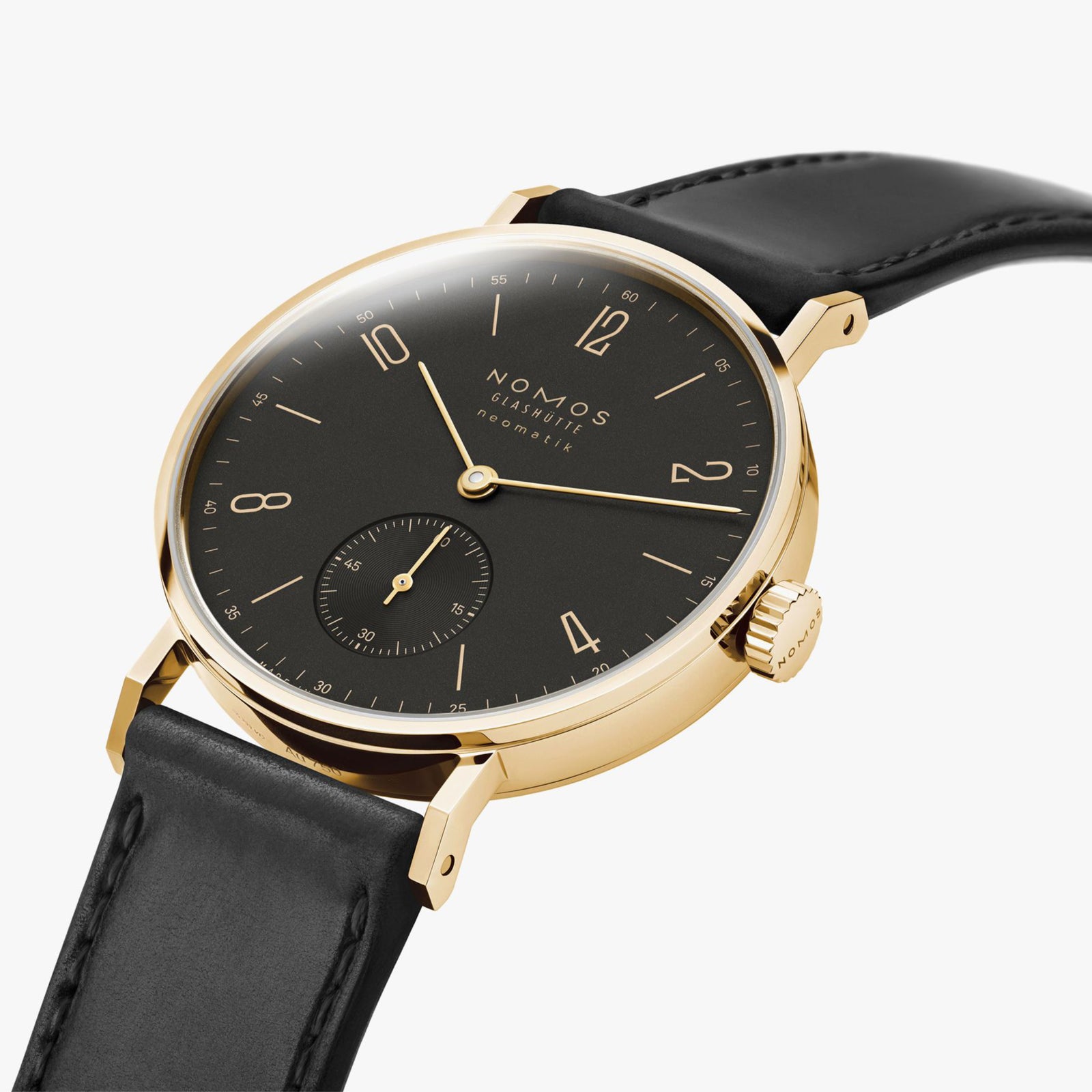 NOMOS - Tangente Gold Neomatik Ruthenium 35mm Ref: 163