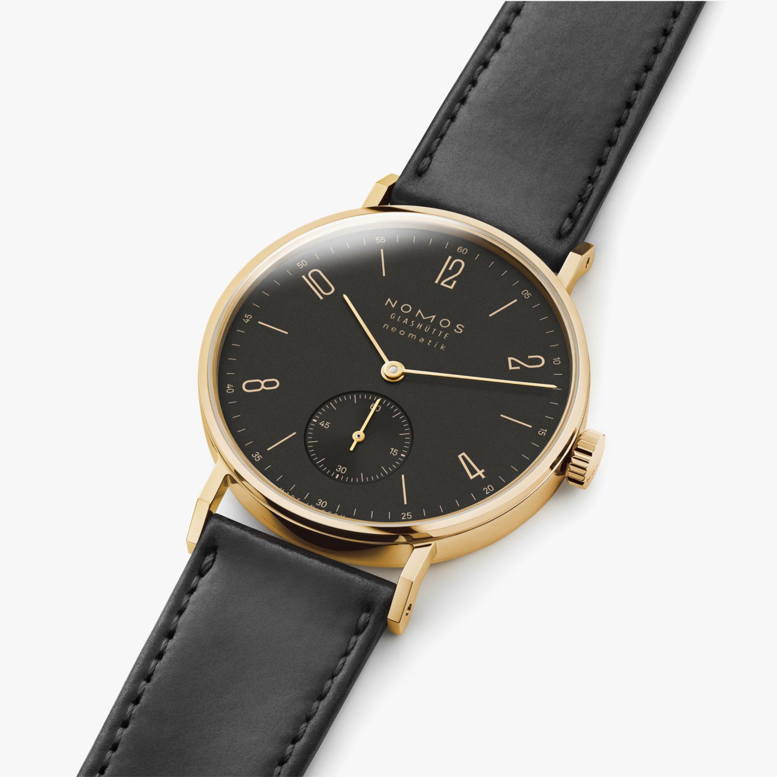 NOMOS - Tangente Gold Neomatik Ruthenium 35mm Ref: 163