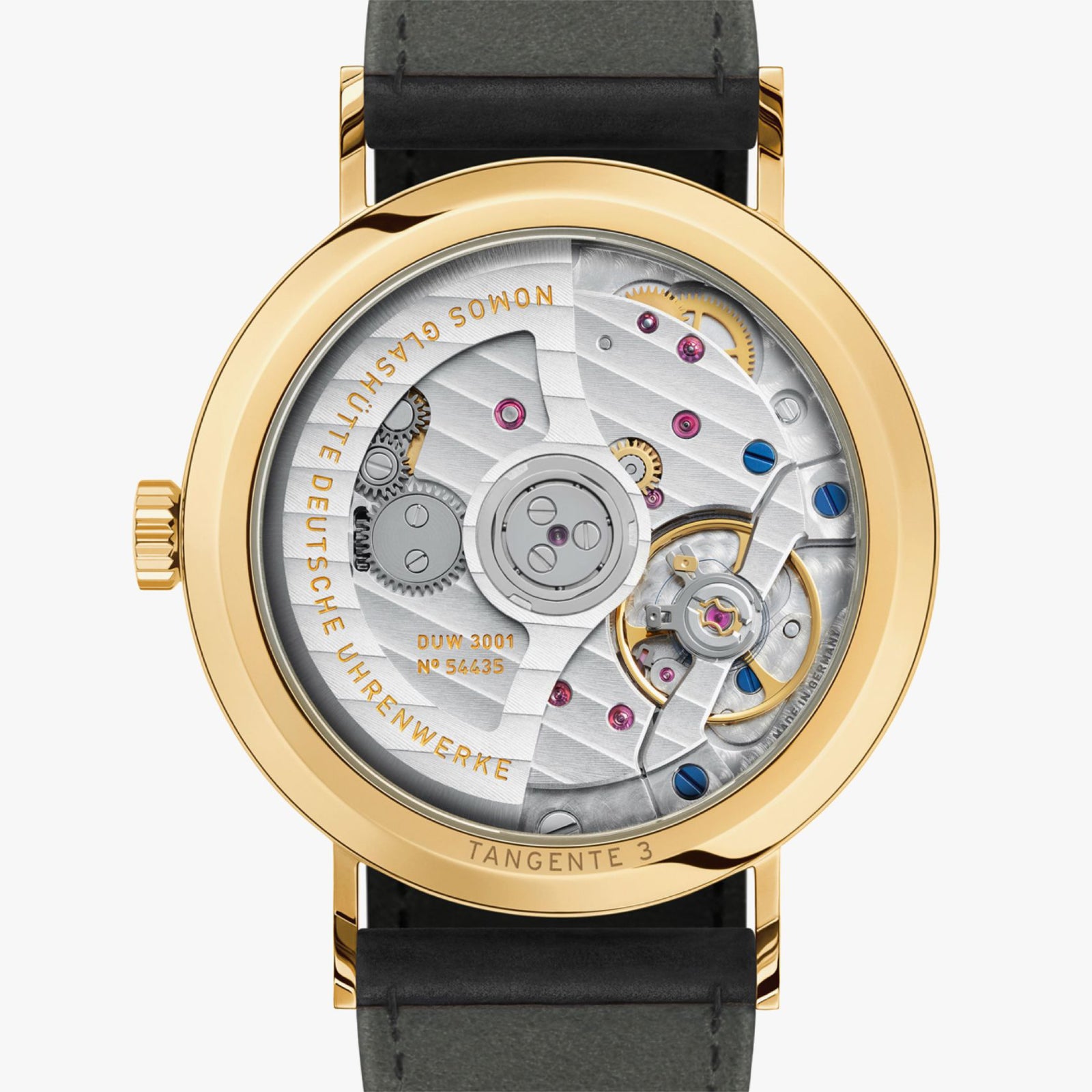 NOMOS - Tangente Gold Neomatik Ruthenium 35mm Ref: 163