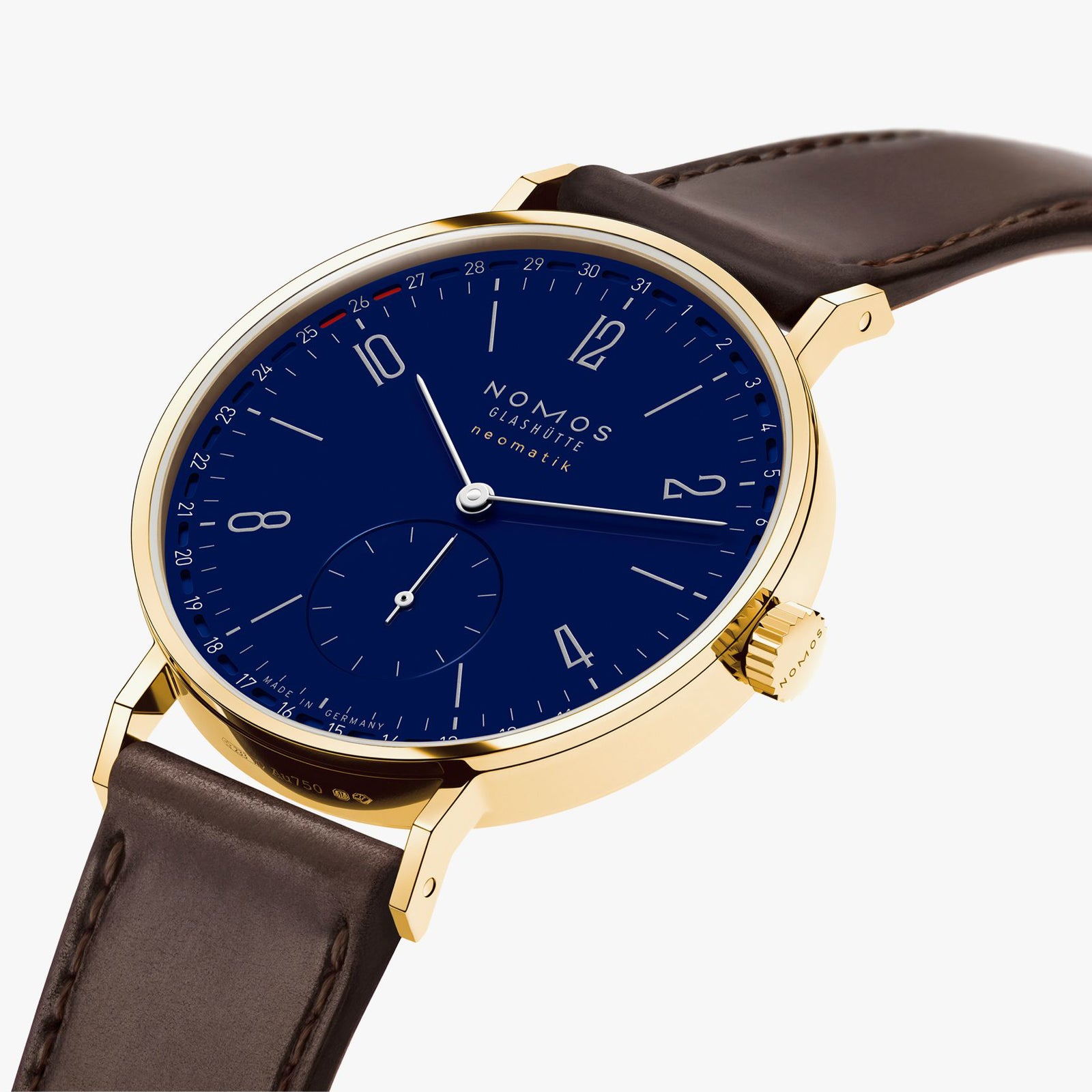 NOMOS - Tangente Gold Neomatik Update 38 DIE ZEIT Ref: 195.S2