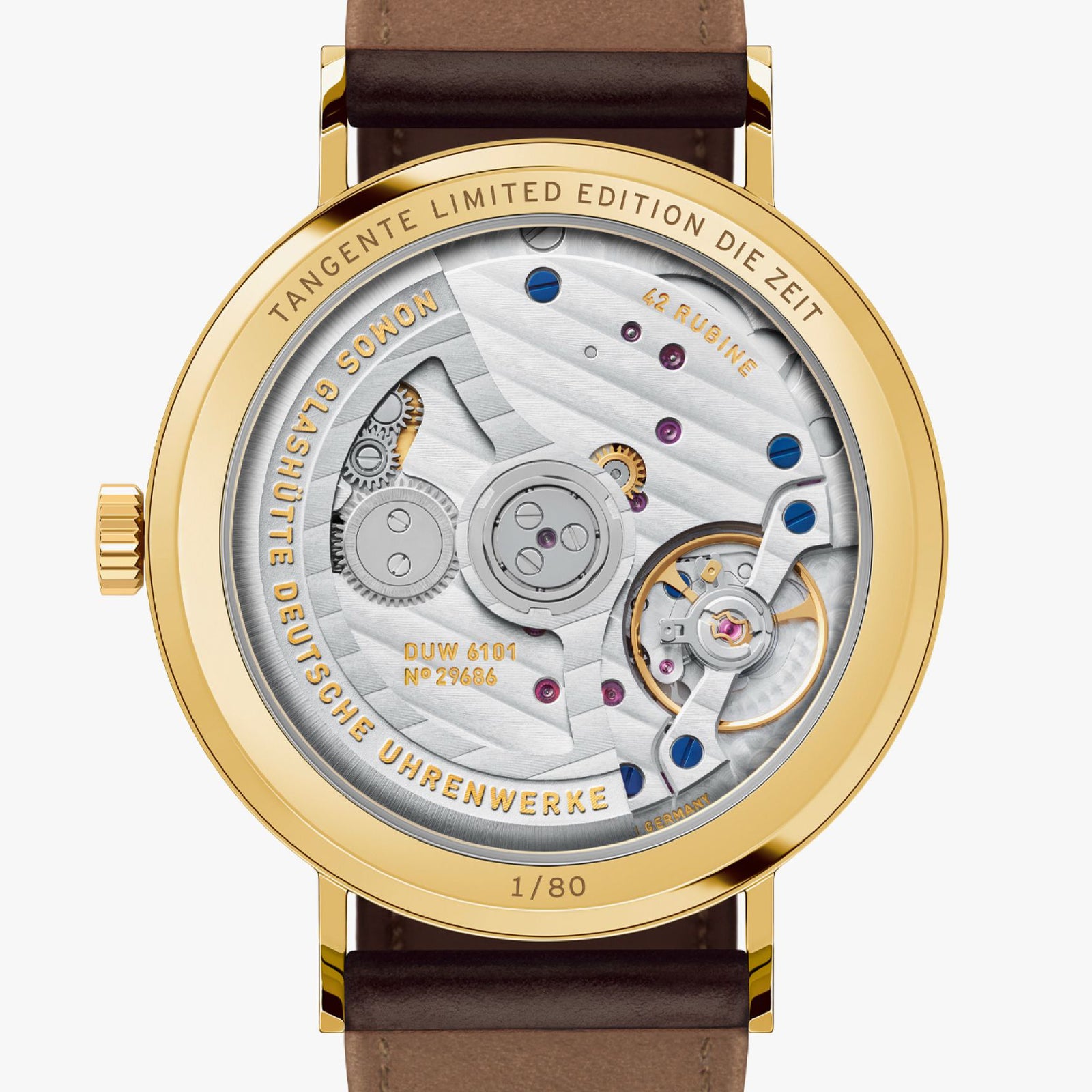 NOMOS - Tangente Gold Neomatik Update 38 DIE ZEIT Ref: 195.S2