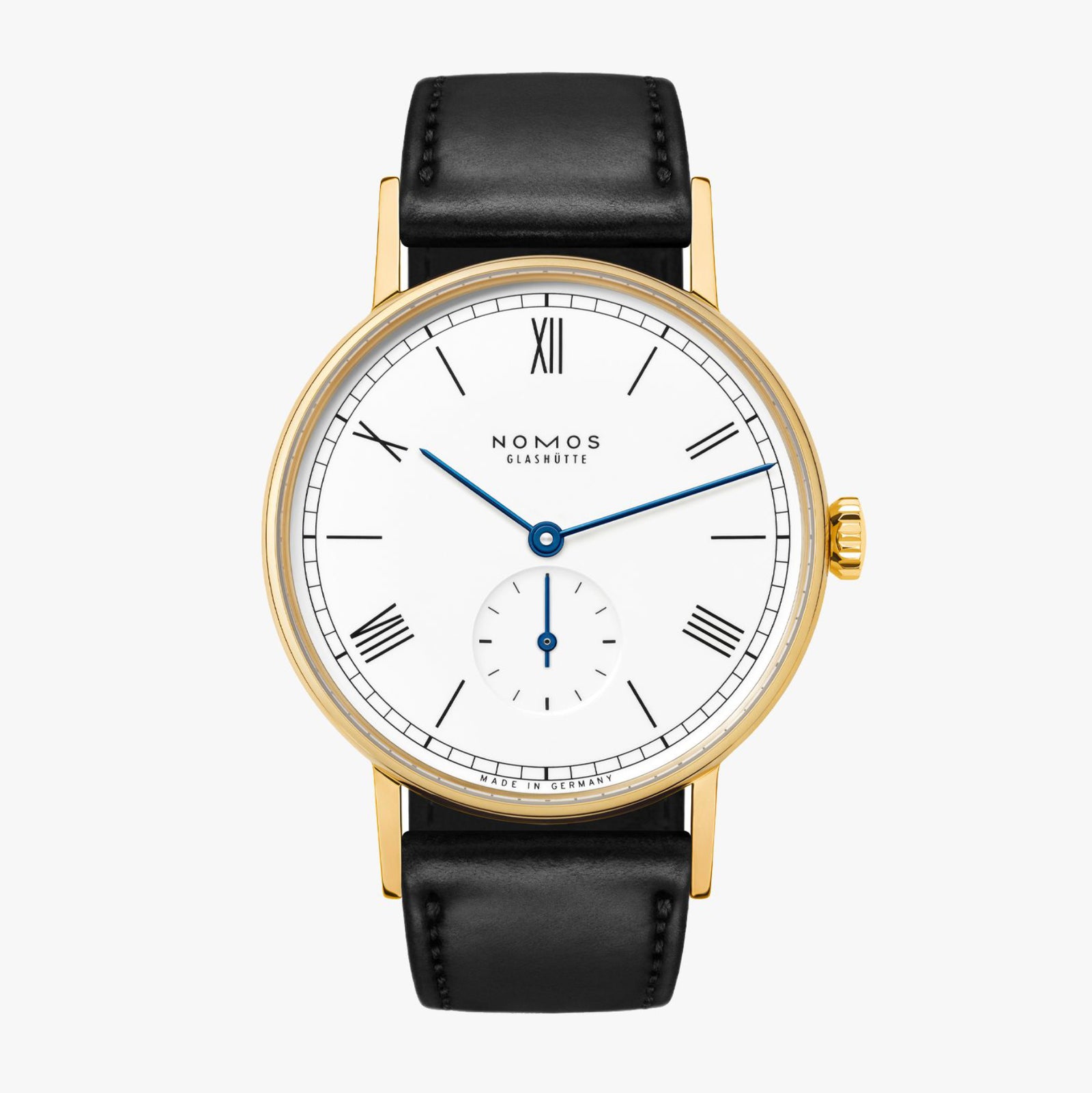 NOMOS - Ludwig Gold enamel white 35mm Ref: 215