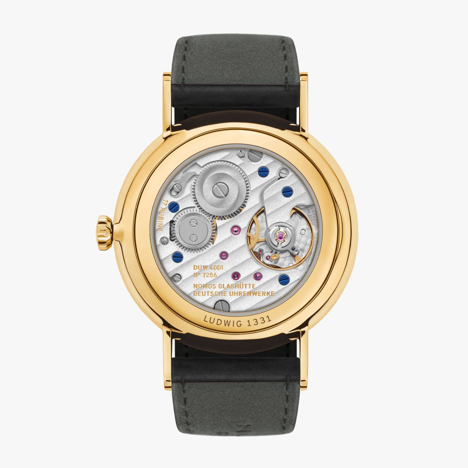 NOMOS - Ludwig Gold enamel white 35mm Ref: 215