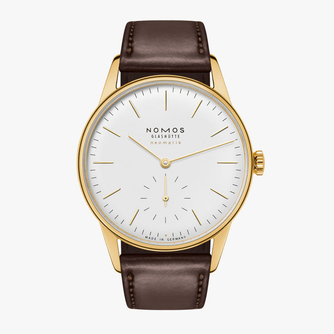 NOMOS - Orion Gold Neomatik Doré 36mm Ref: 349