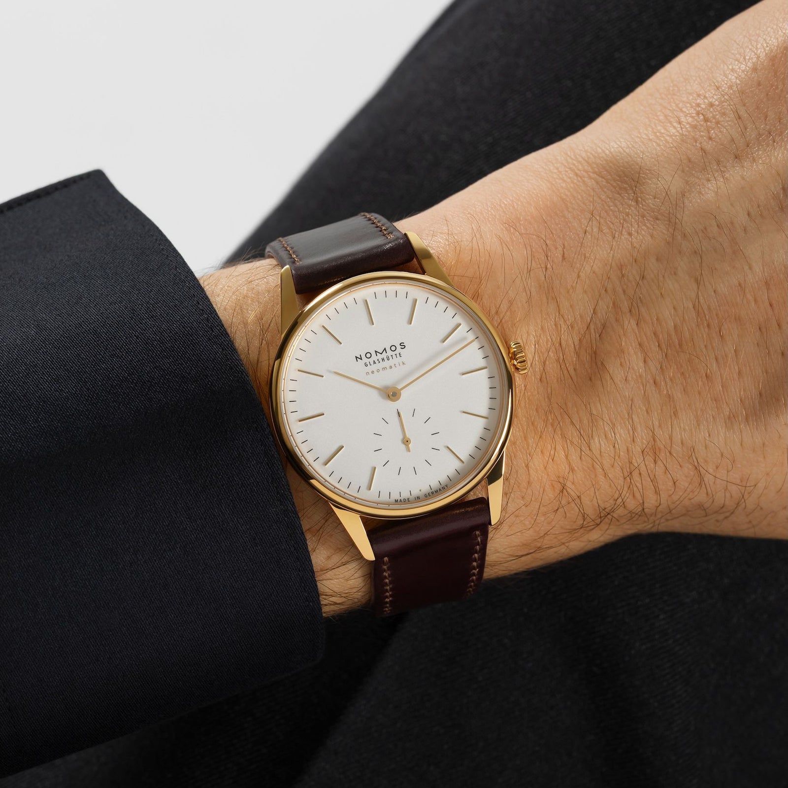 NOMOS - Orion Gold Neomatik Doré 36mm Ref: 349