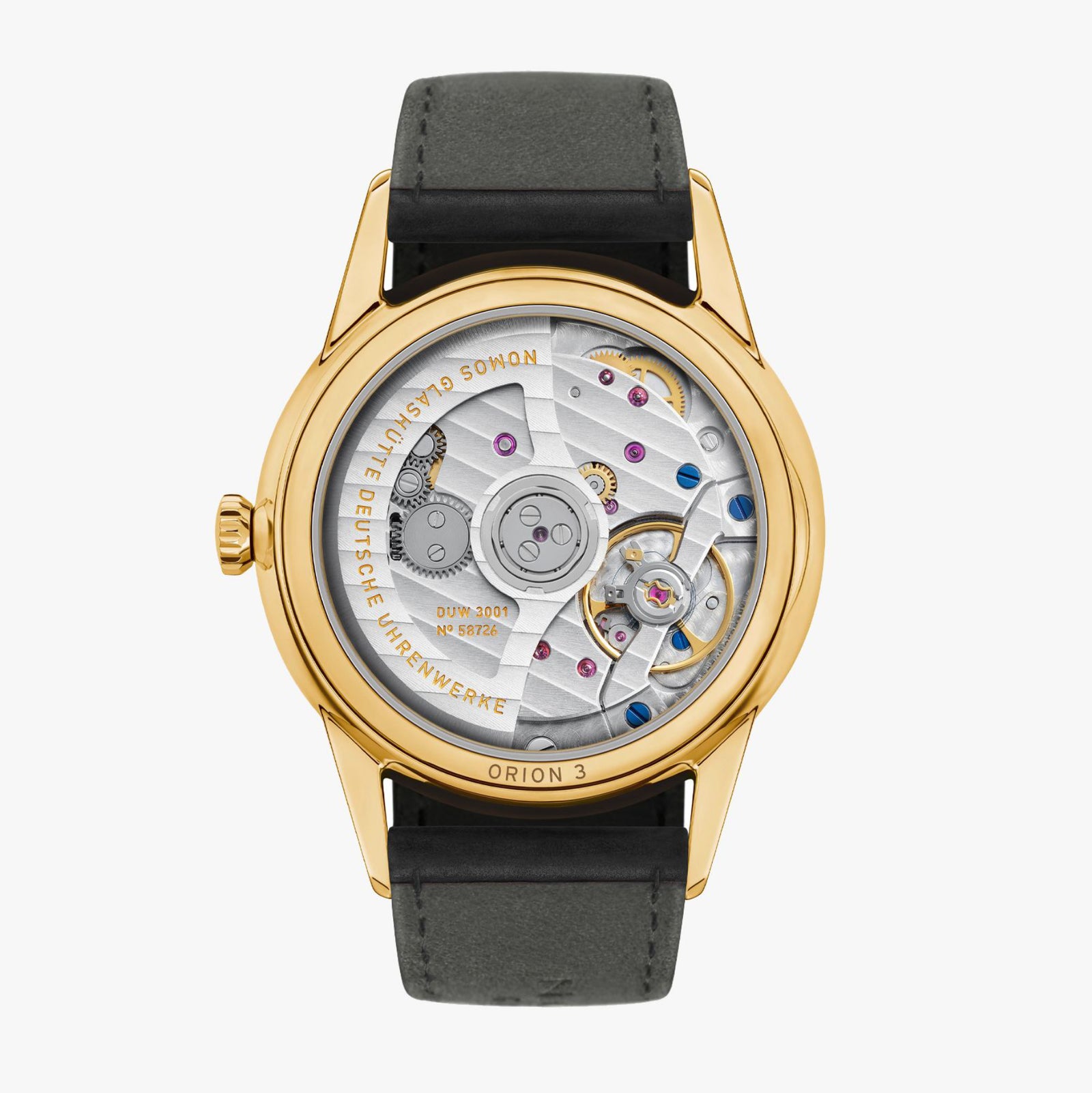 NOMOS - Orion Gold Neomatik Black 36mm Ref: 350