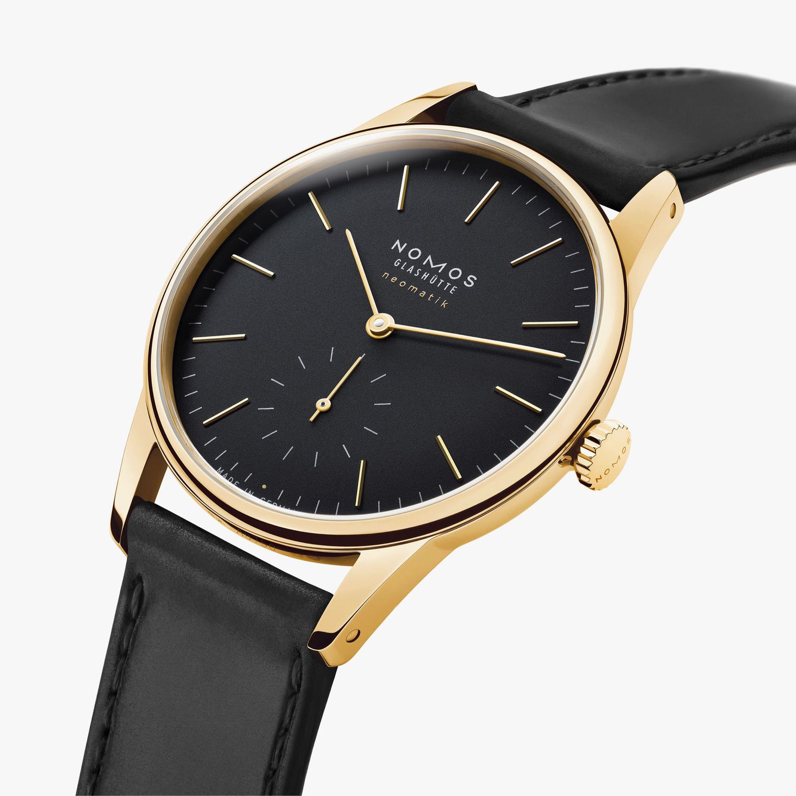 NOMOS - Orion Gold Neomatik Black 36mm Ref: 350
