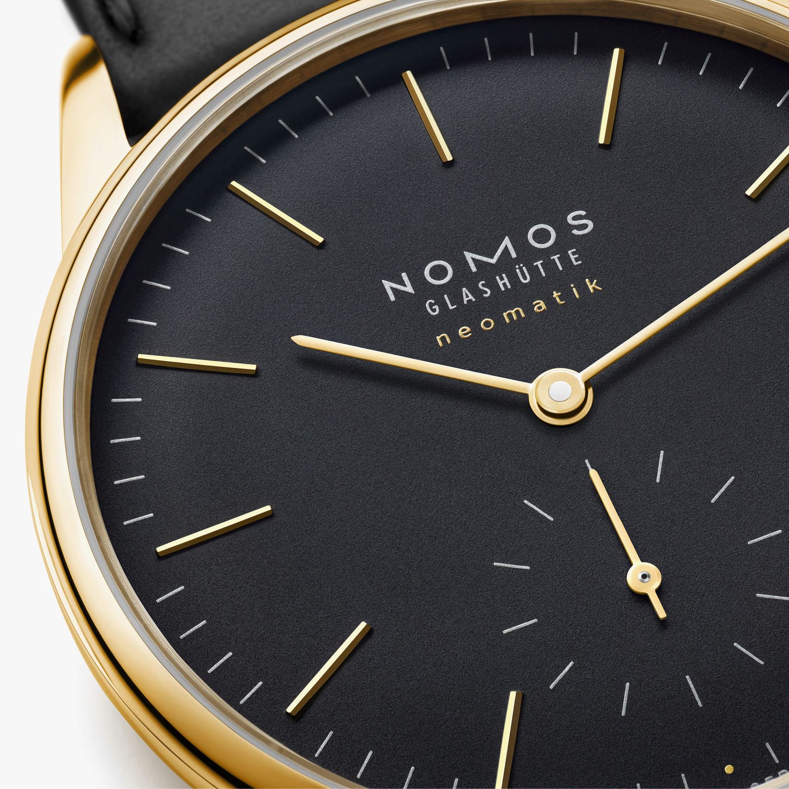 NOMOS - Orion Gold Neomatik Black 36mm Ref: 350