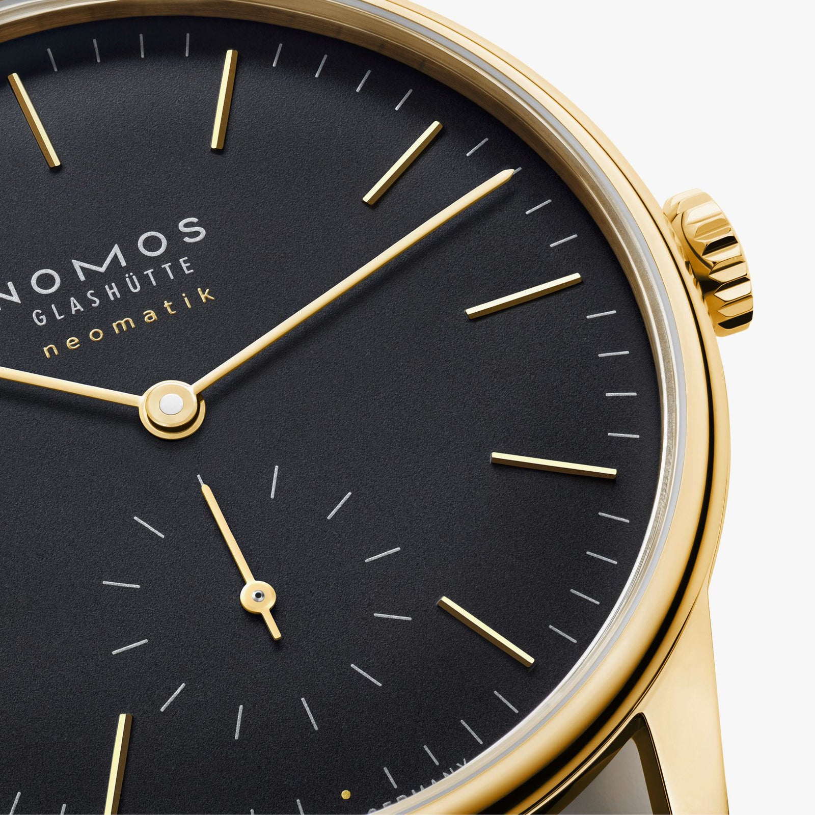NOMOS - Orion Gold Neomatik Black 36mm Ref: 350