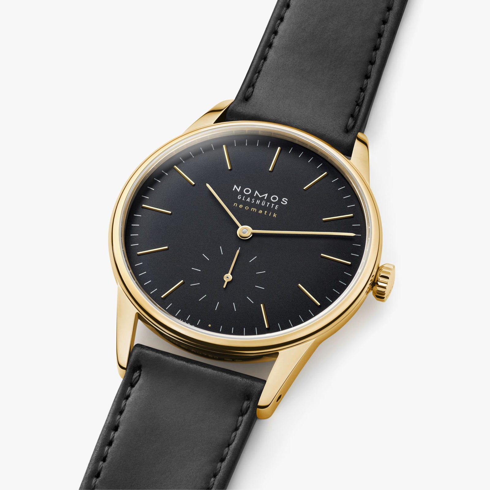 NOMOS - Orion Gold Neomatik Black 36mm Ref: 350