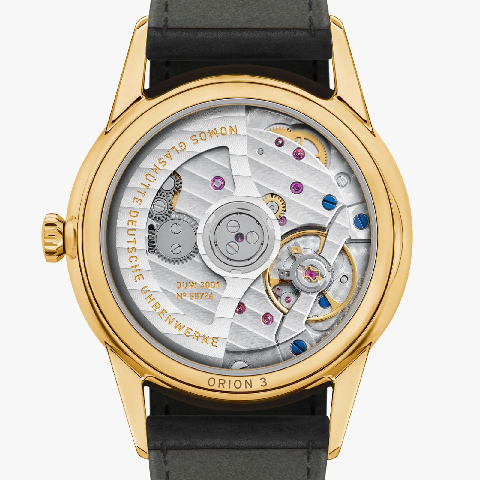 NOMOS - Orion Gold Neomatik Black 36mm Ref: 350
