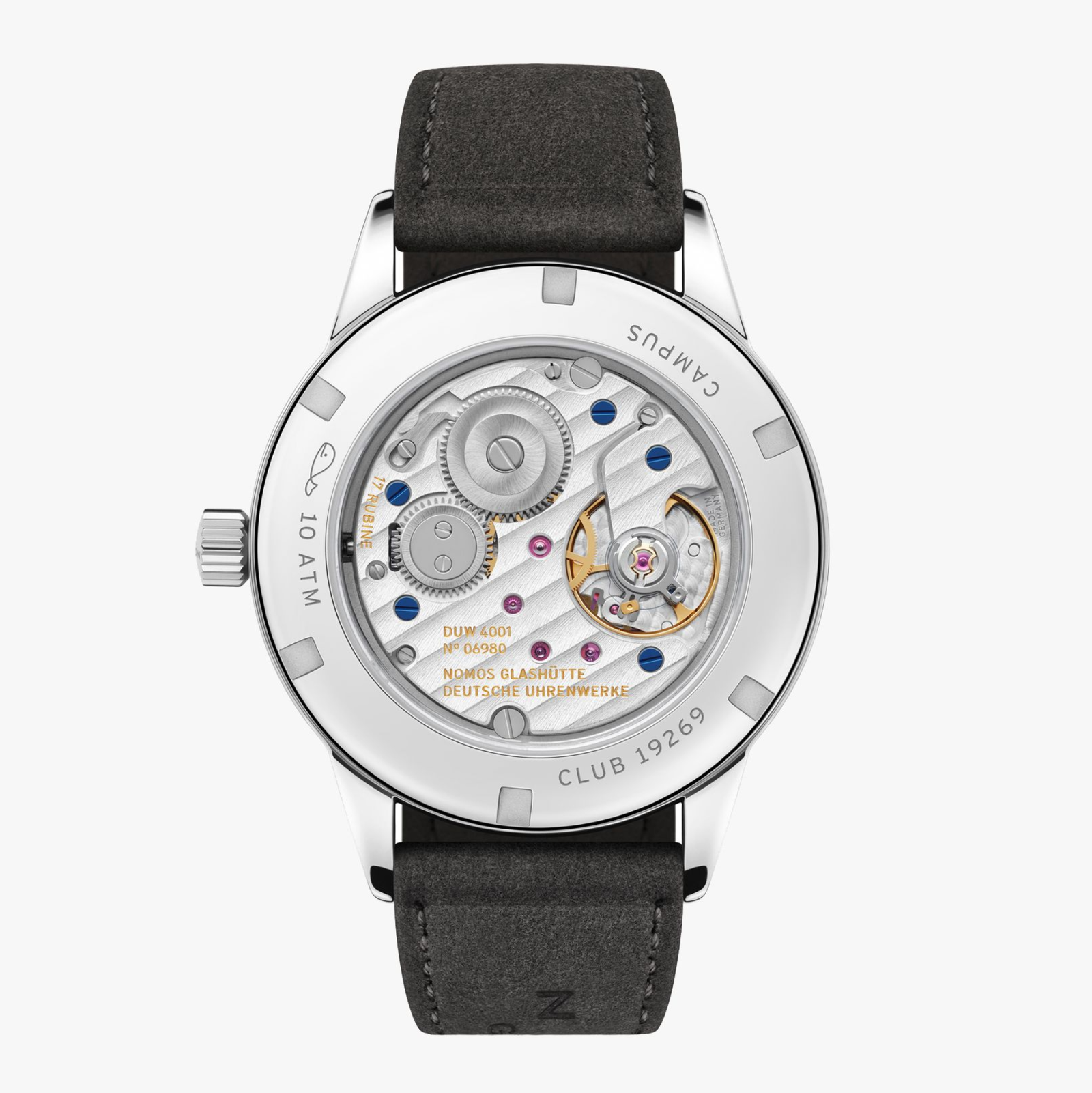 NOMOS - Club Campus All Olive 36mm Ref: 707/707.GB