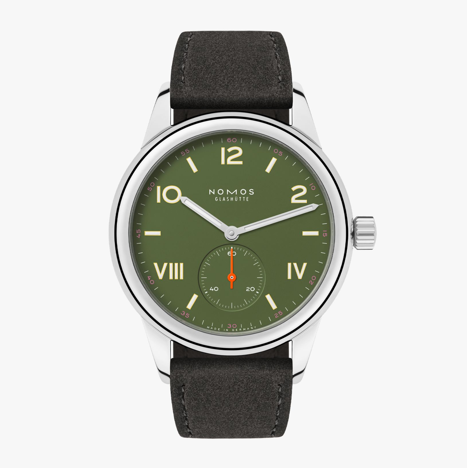 NOMOS - Club Campus All Olive 36mm Ref: 707/707.GB