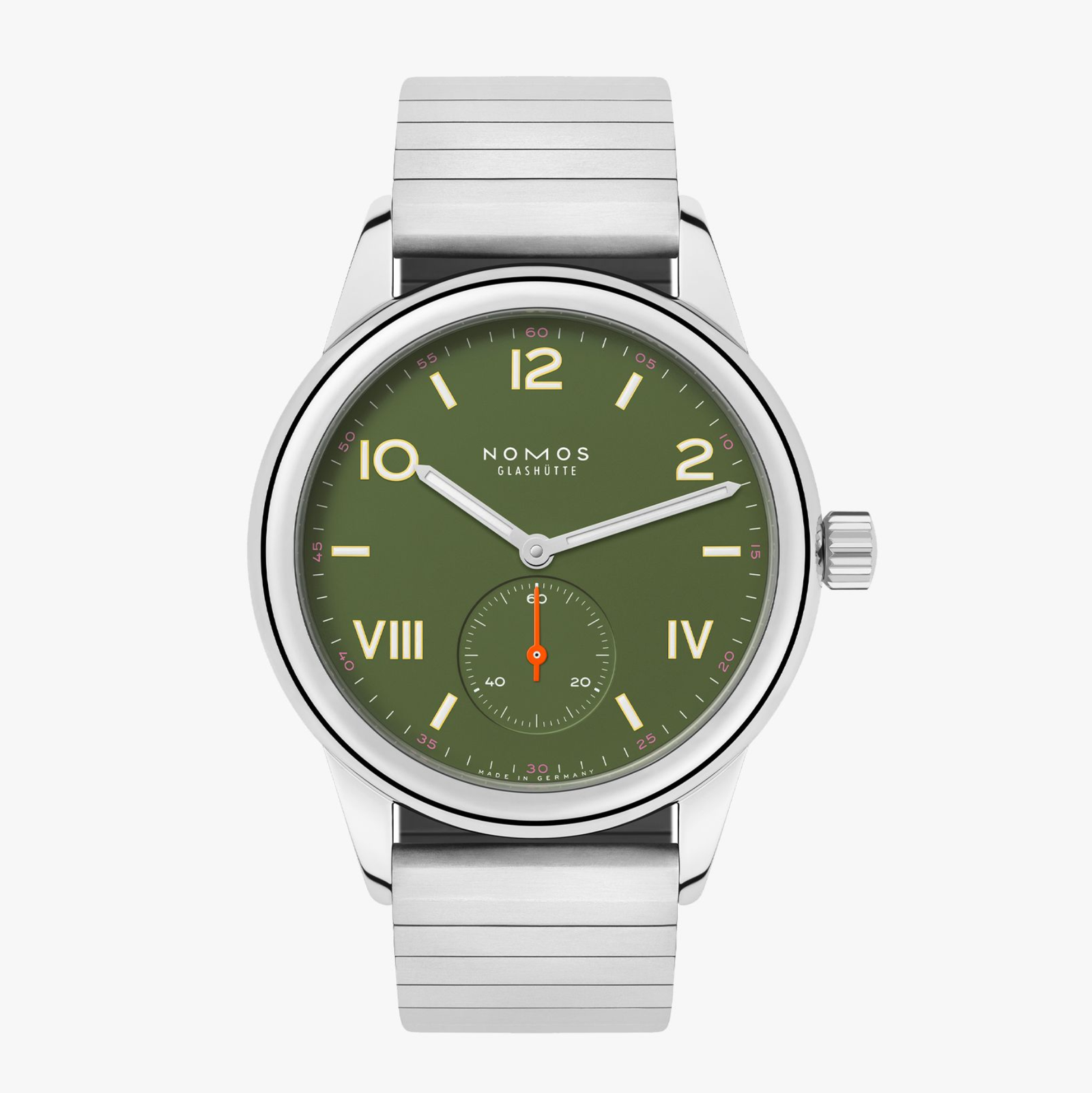 NOMOS - Club Campus All Olive 36mm Ref: 707/707.GB