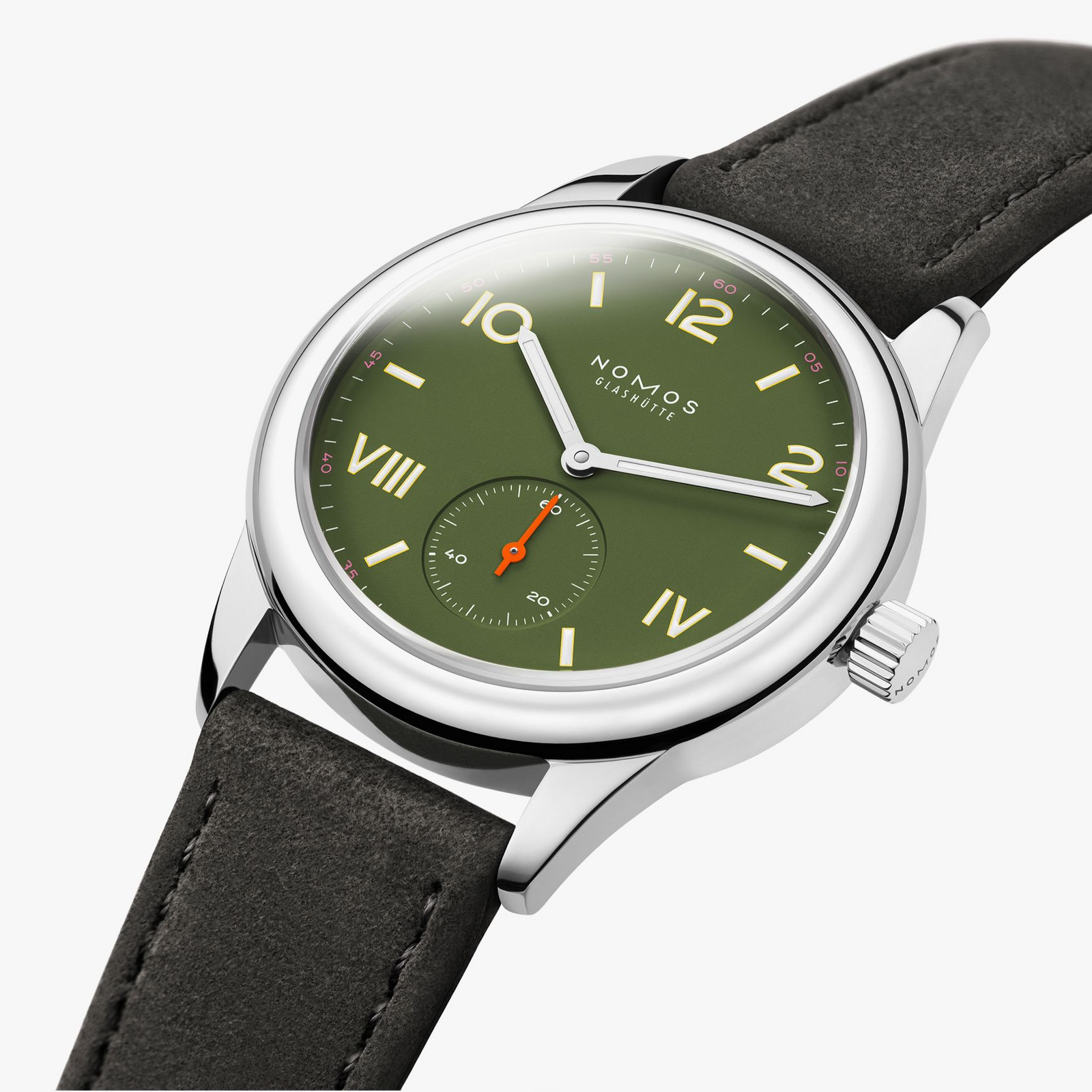 NOMOS - Club Campus All Olive 36mm Ref: 707/707.GB