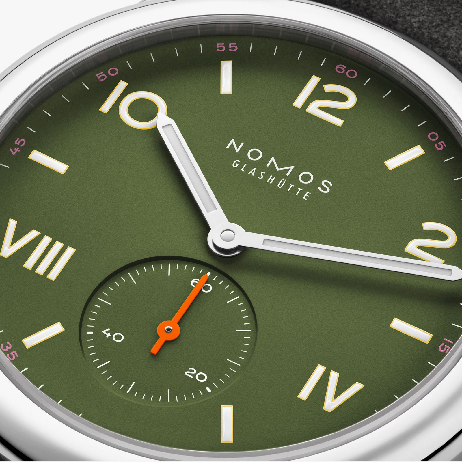 NOMOS - Club Campus All Olive 36mm Ref: 707/707.GB