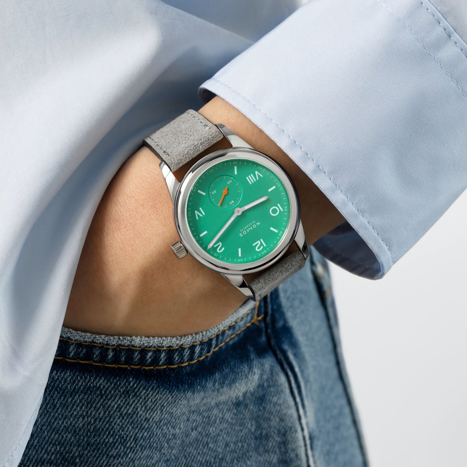 NOMOS - Club Campus 36 Electric Green Ref: 715
