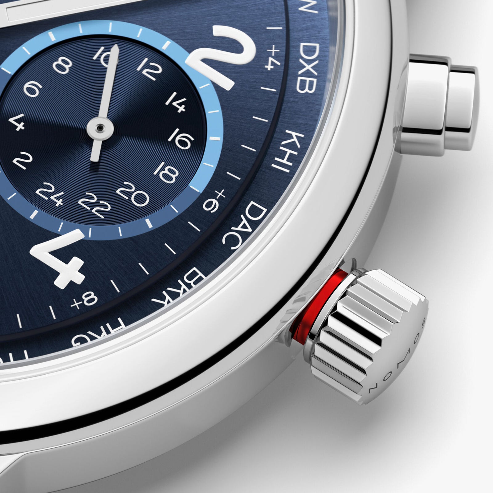 NEW! NOMOS - Club Sport Worldtimer Blue Ref: 790