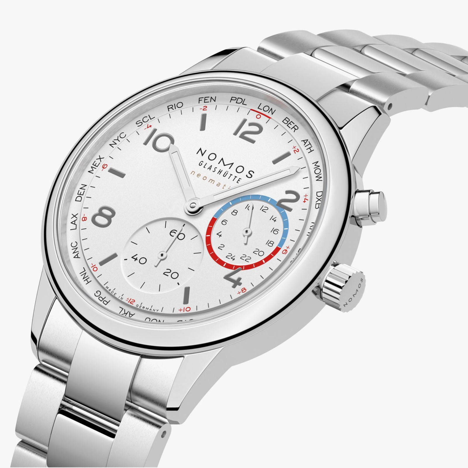 NEW! NOMOS - Club Sport Worldtimer Neomatik Ref: 792