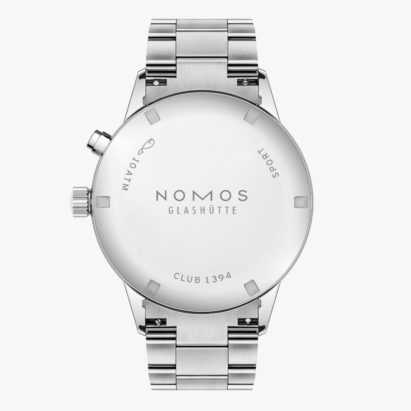 NEW! NOMOS - Club Sport Worldtimer Silver Ref: 791