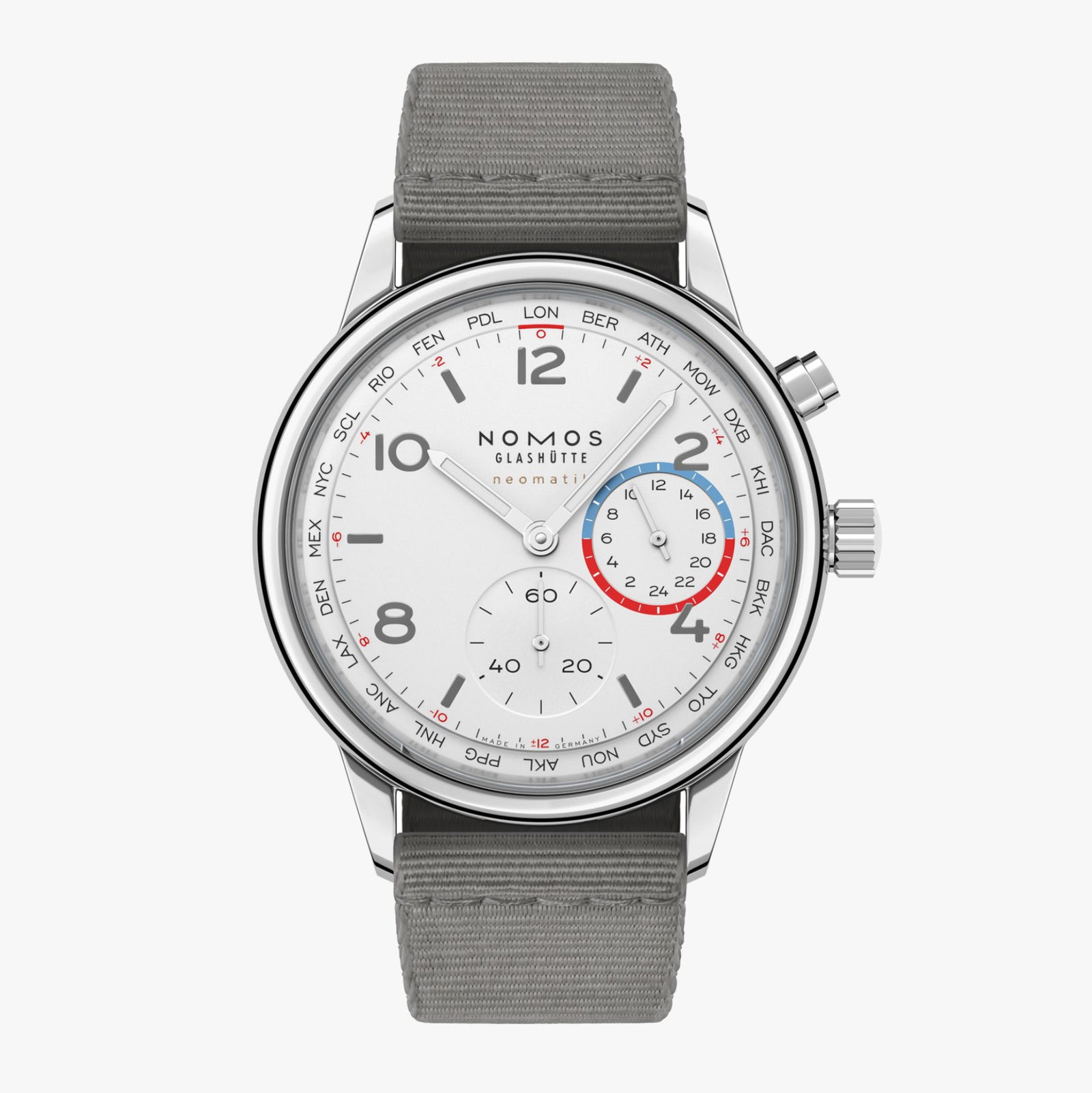 NEW! NOMOS - Club Sport Worldtimer Neomatik Ref: 792