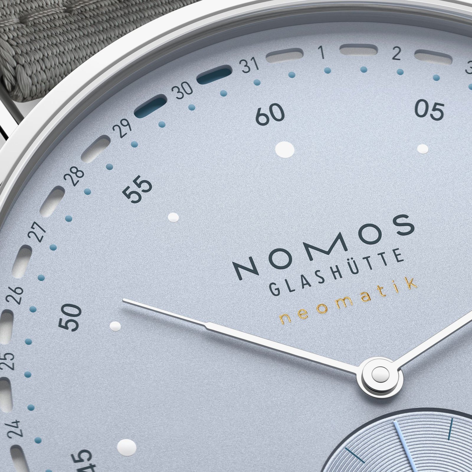 NOMOS - Metro 41 Ice Blue Ref: 1166