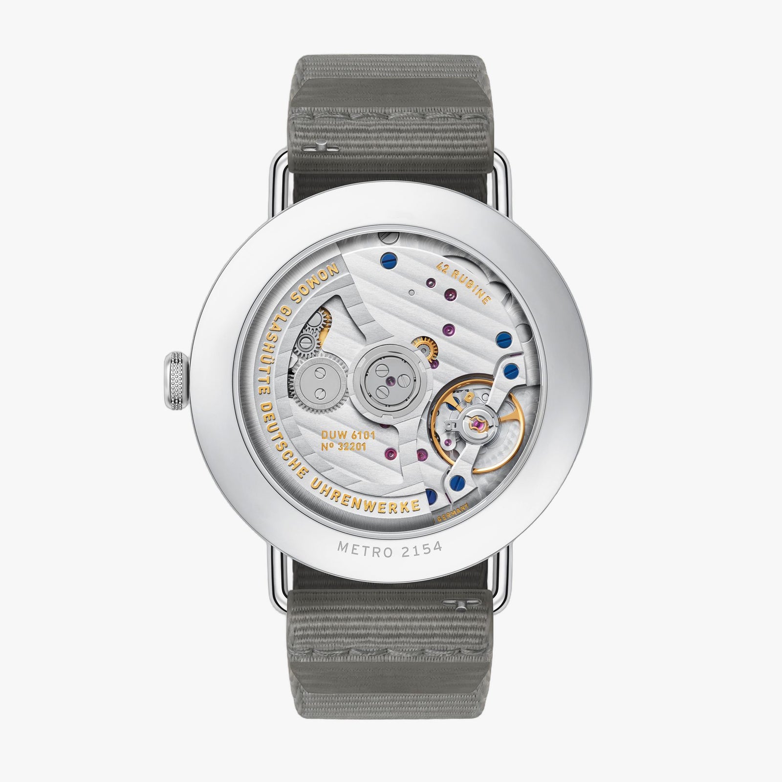 NOMOS - Metro 41 Ice Blue Ref: 1166