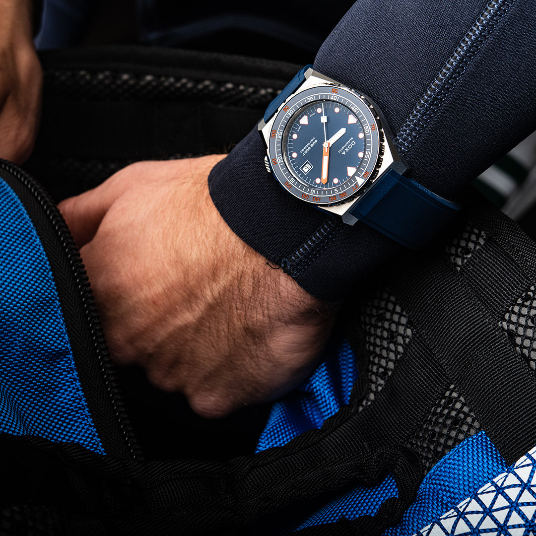 Doxa 600 T - Caribbean (Navy Blue)
