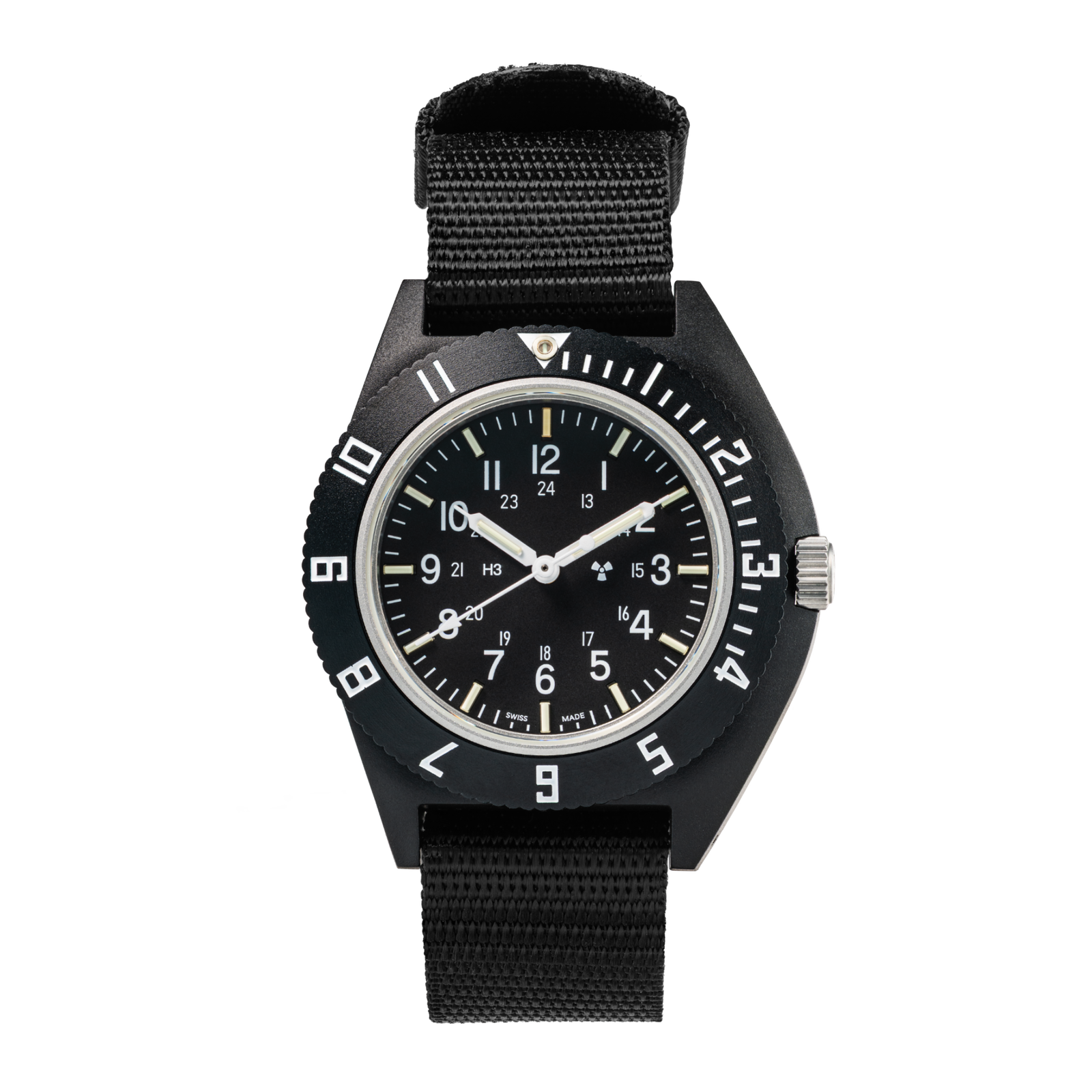 Marathon - 41 - SSNAV Pilot's Quartz CeraShell WW194001BK-0801