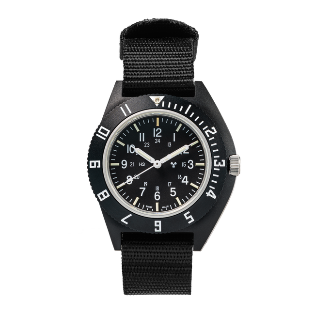 Marathon - 41 - SSNAV Pilot's Quartz CeraShell WW194001BK-0801