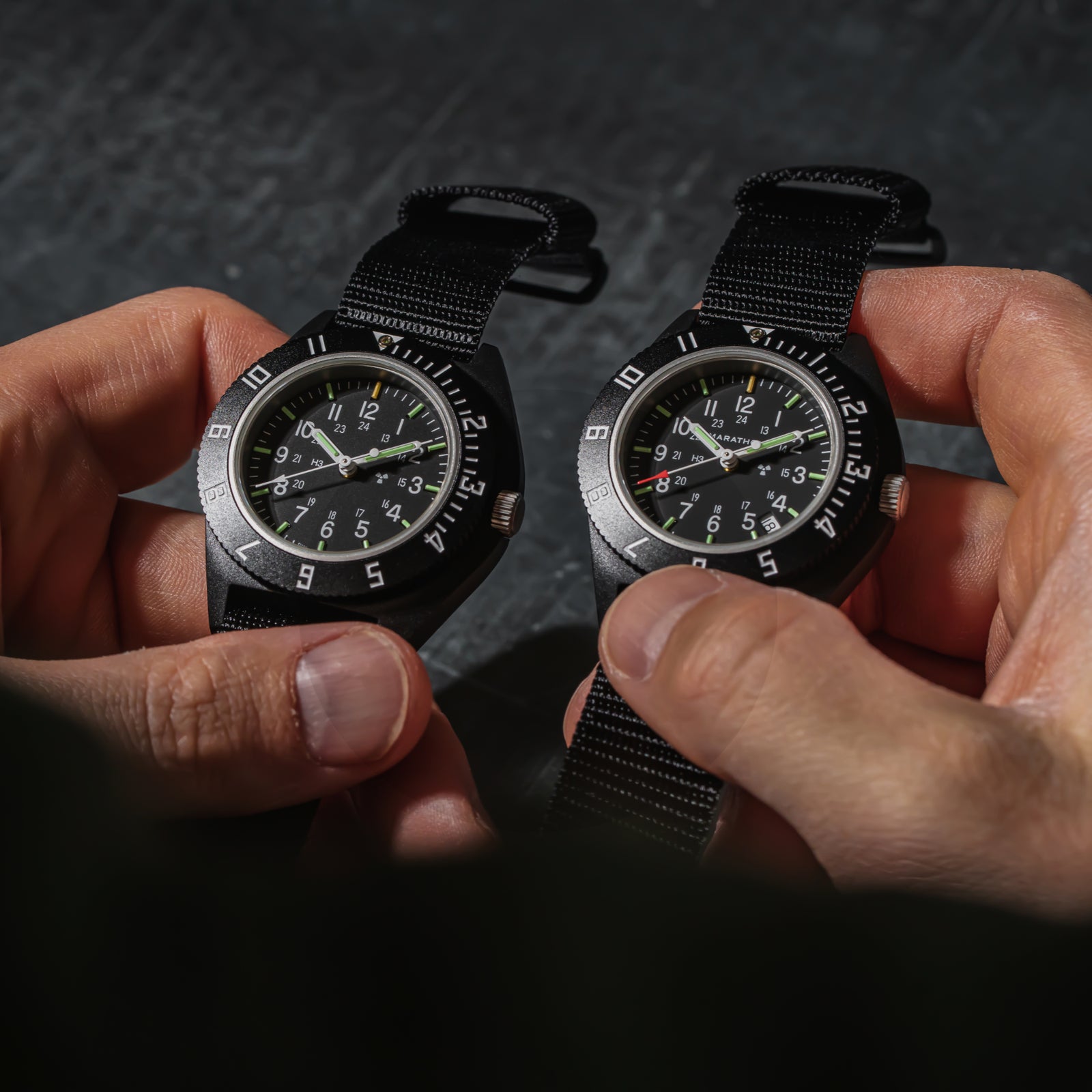 Marathon - 41 - SSNAV Pilot's Quartz CeraShell WW194001BK-0801