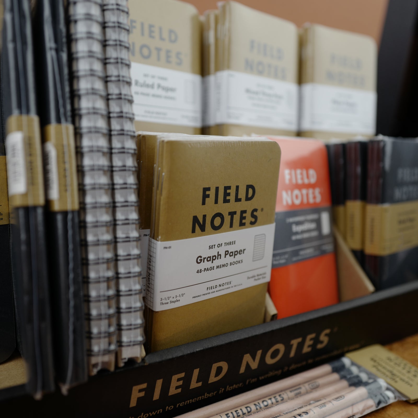 Field Notes - 2 Pack (Pitch black) 4-3/4" x 7-1/2"