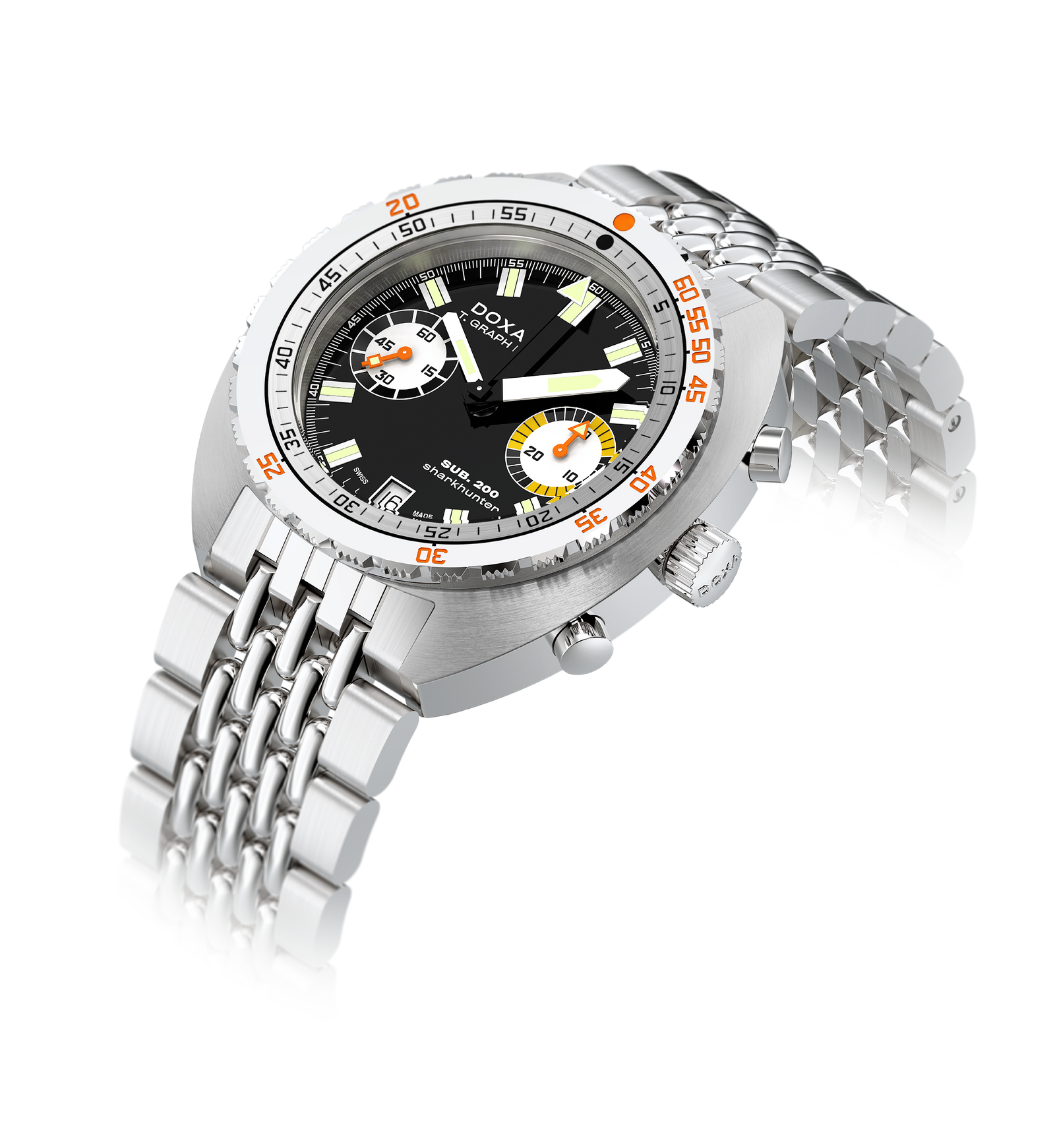 Doxa Sub 200 T.GRAPH II - Sharkhunter (Black)