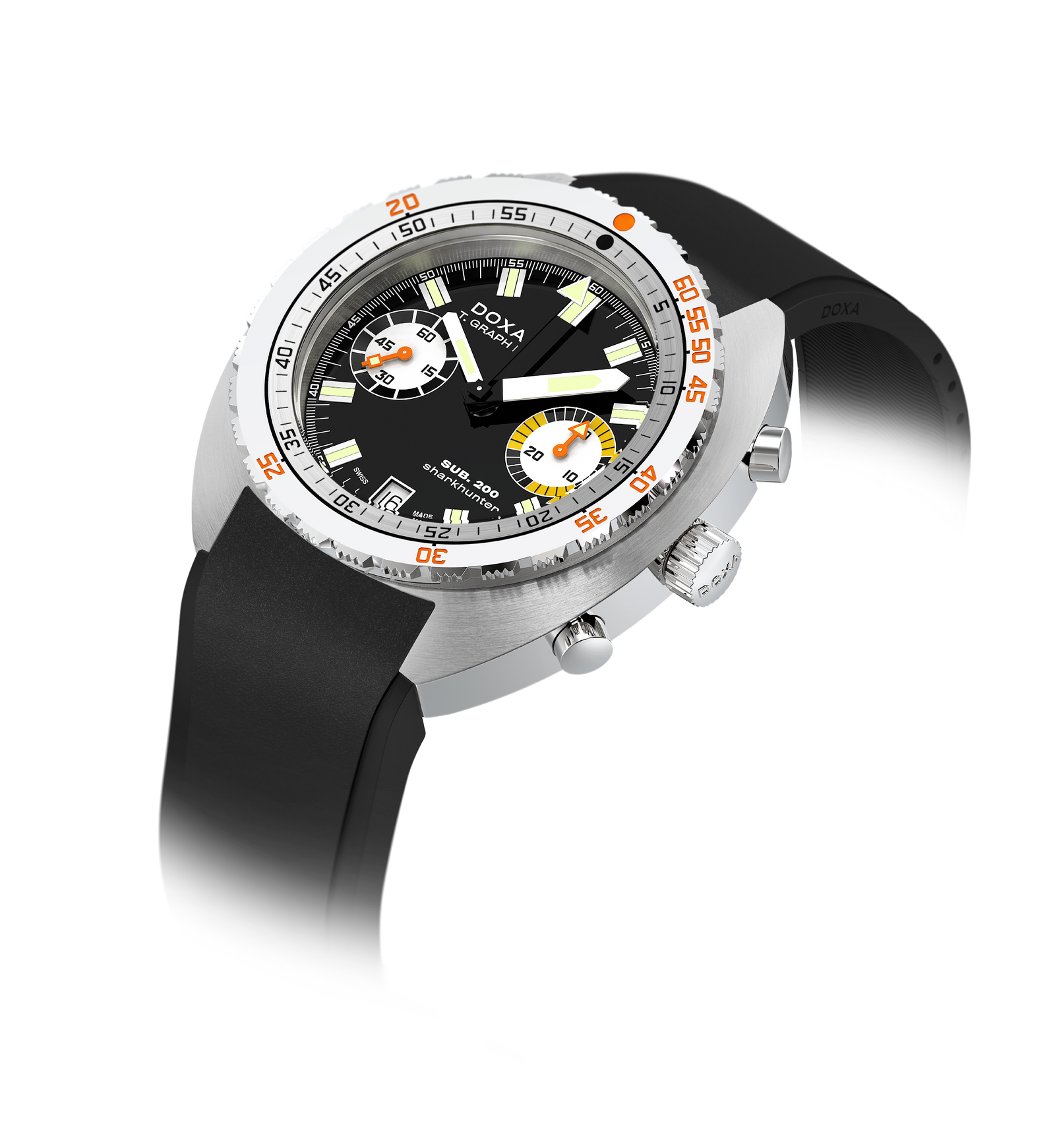 Doxa Sub 200 T.GRAPH II - Sharkhunter (Black)