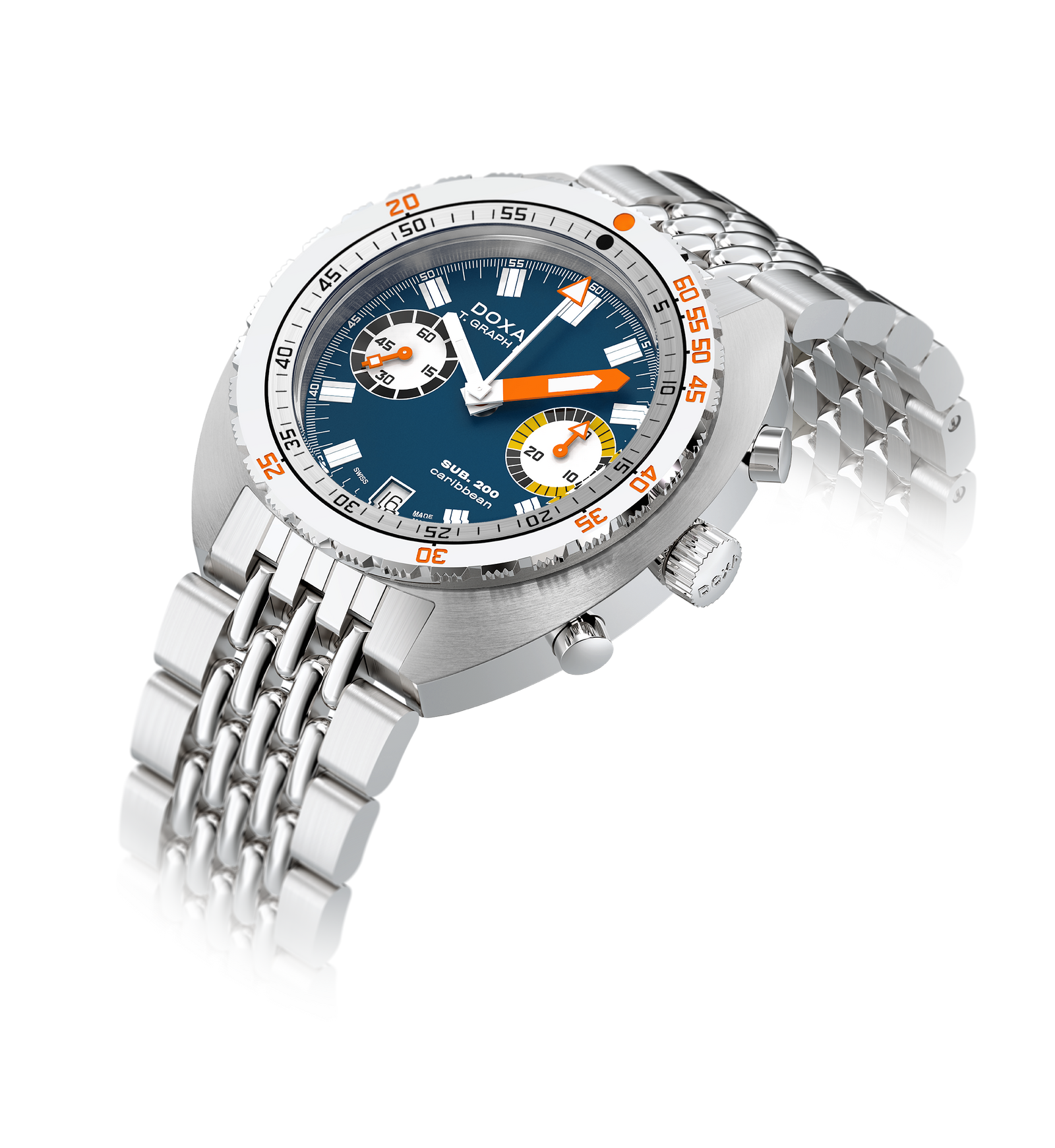 Doxa Sub 200 T.GRAPH II - Caribbean (Blue)
