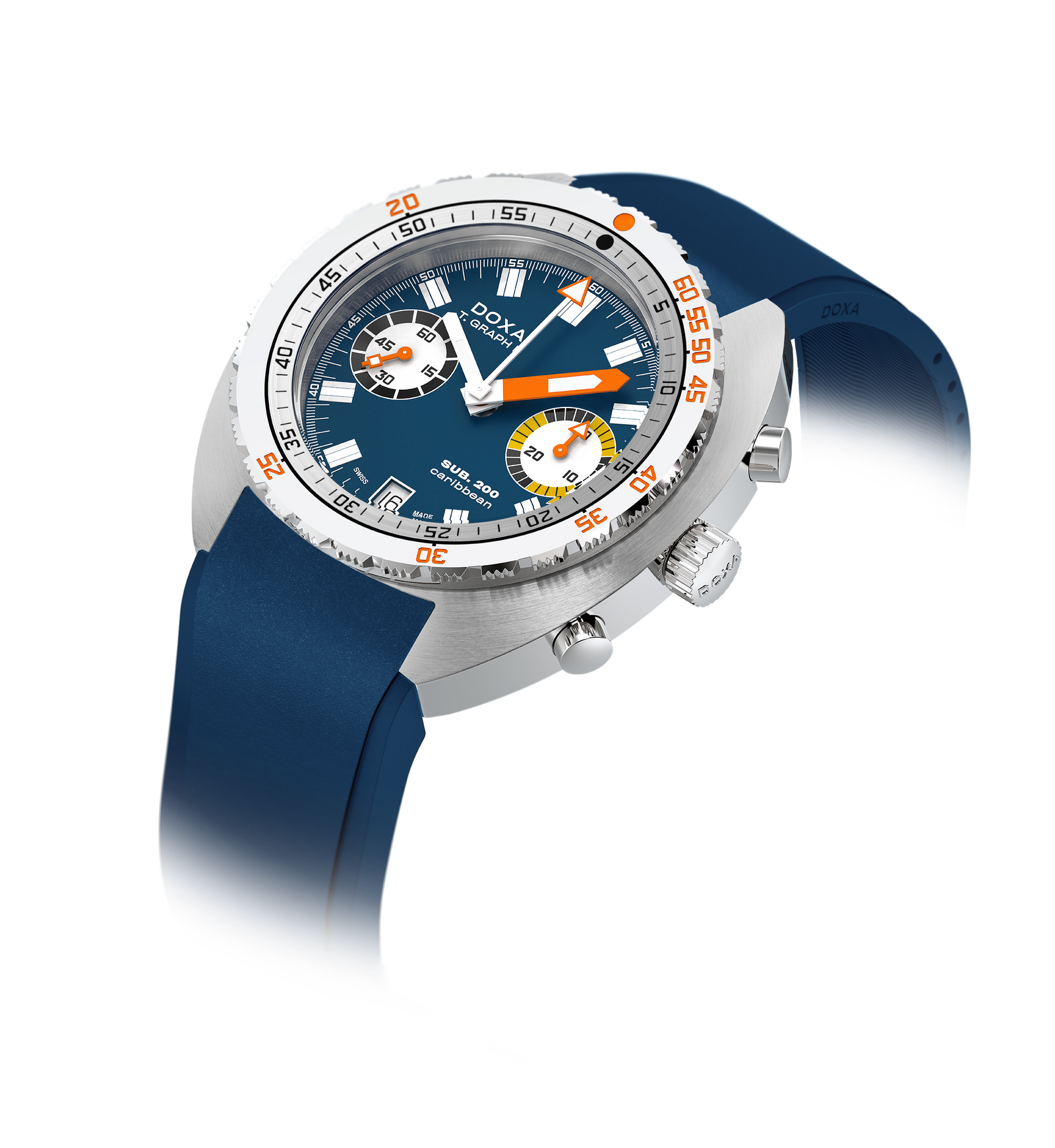 Doxa Sub 200 T.GRAPH II - Caribbean (Blue)