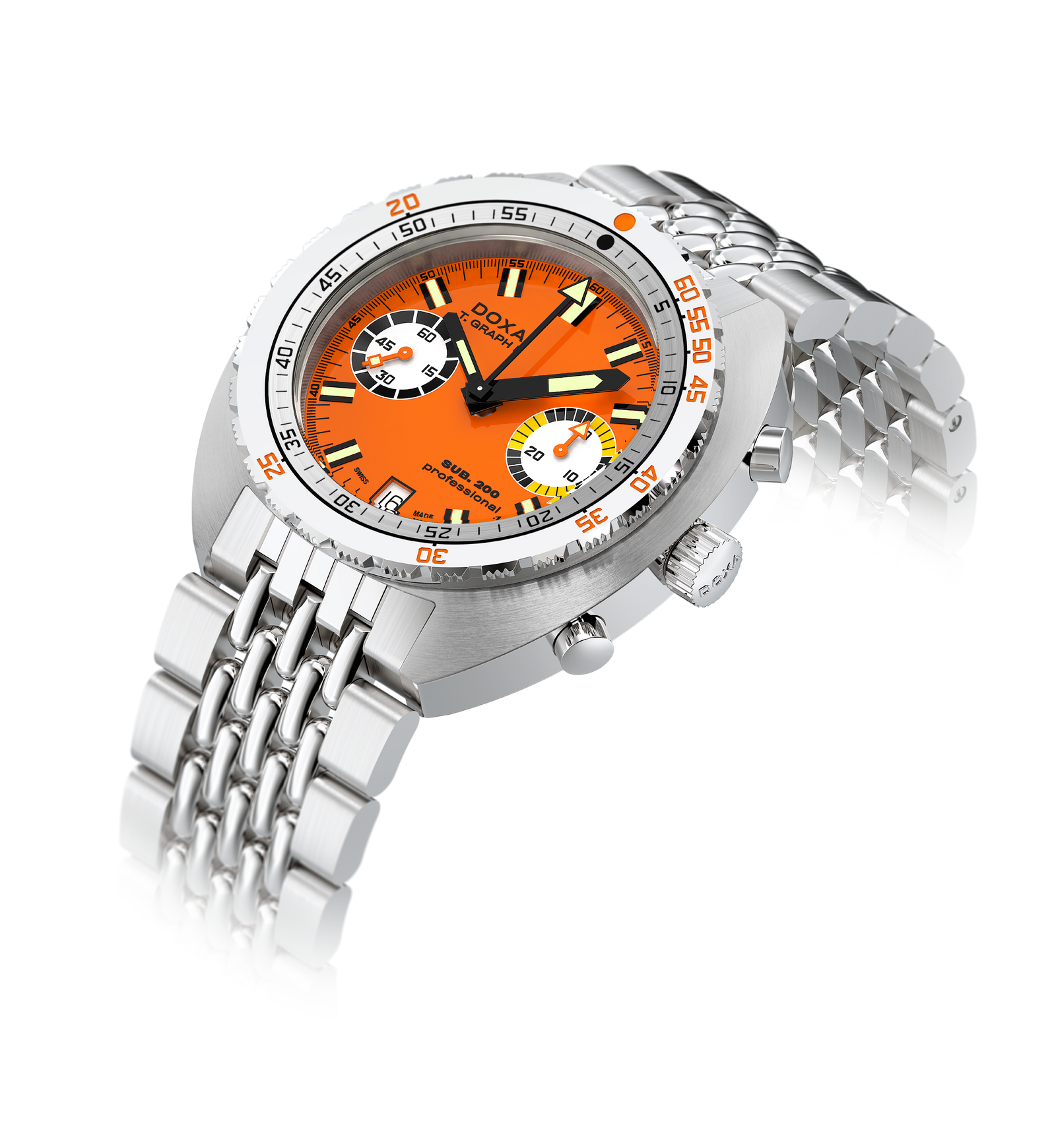 Doxa Sub 200 T.GRAPH II - Professional (Orange)