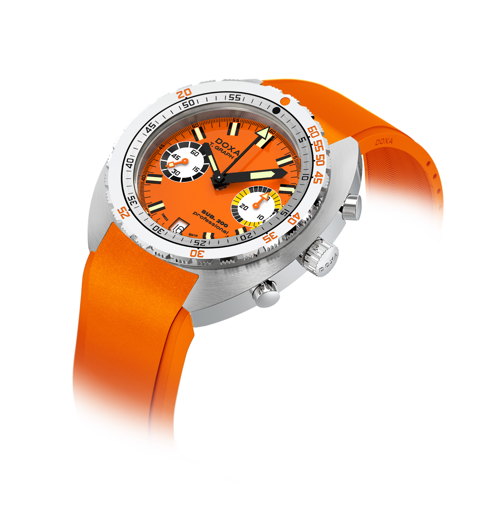 Doxa Sub 200 T.GRAPH II - Professional (Orange)