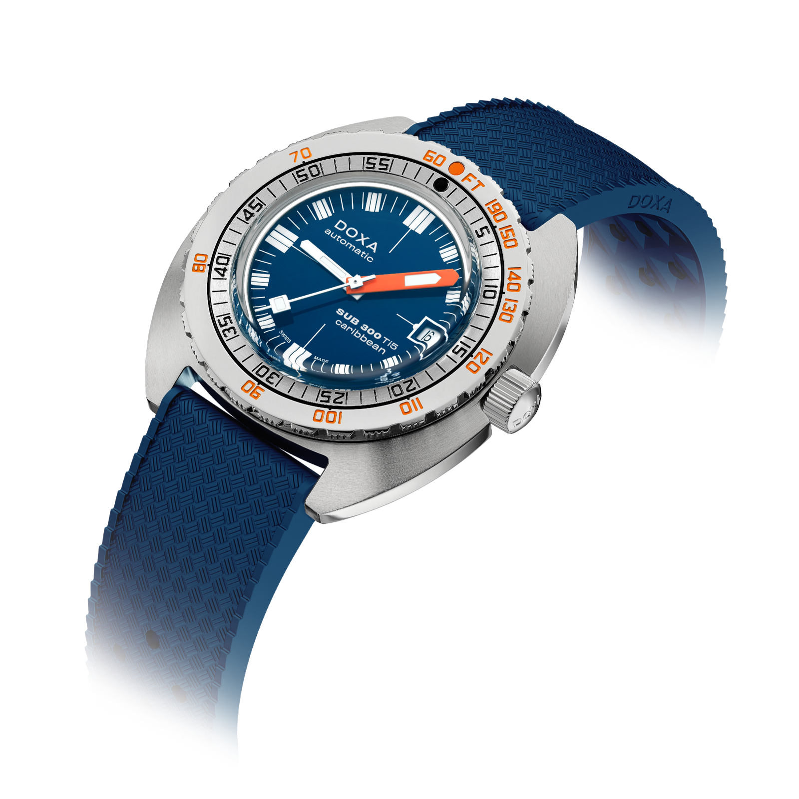Doxa 300 Ti5- Caribbean (Navy Blue)