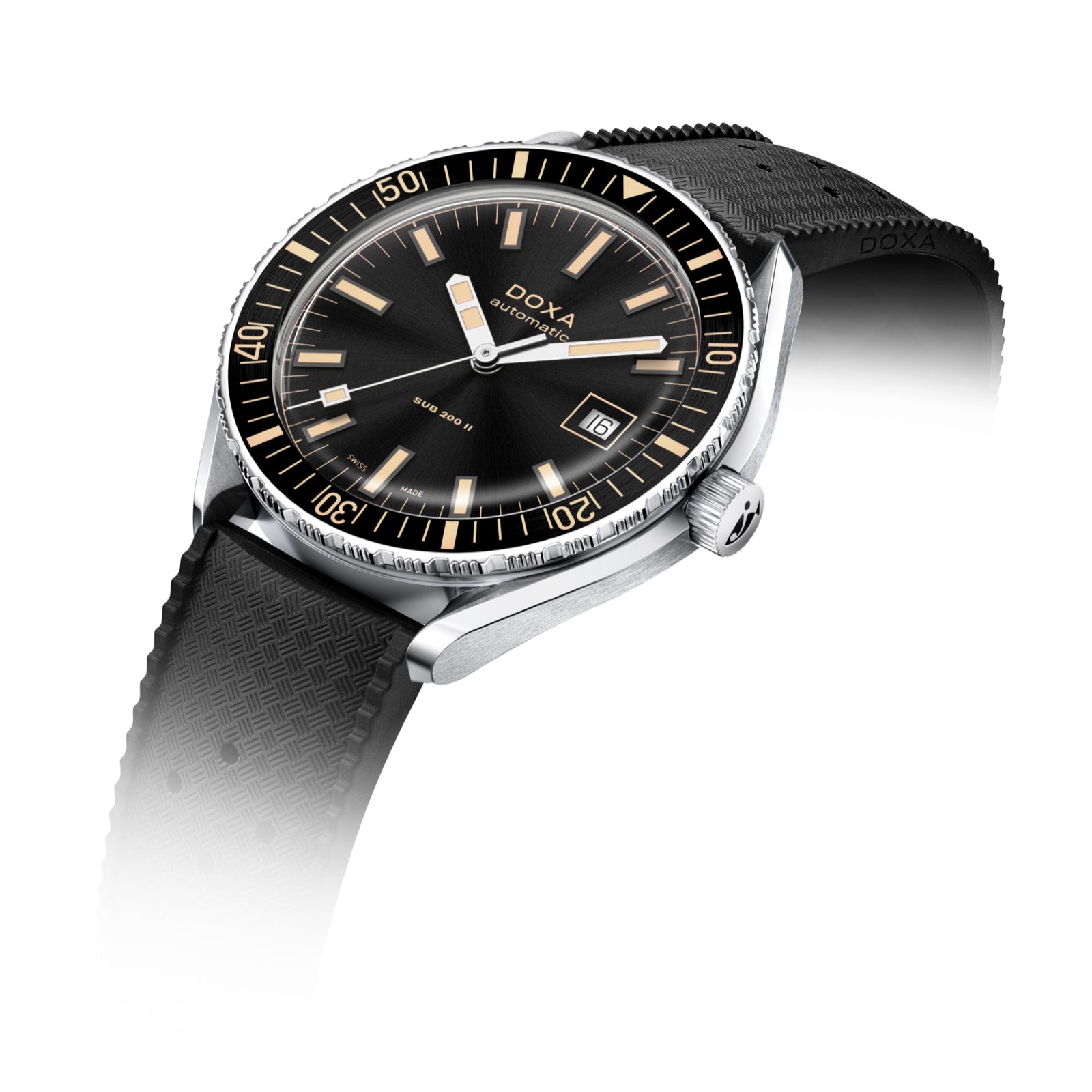 Doxa 200 II - Sharkhunter (Black)