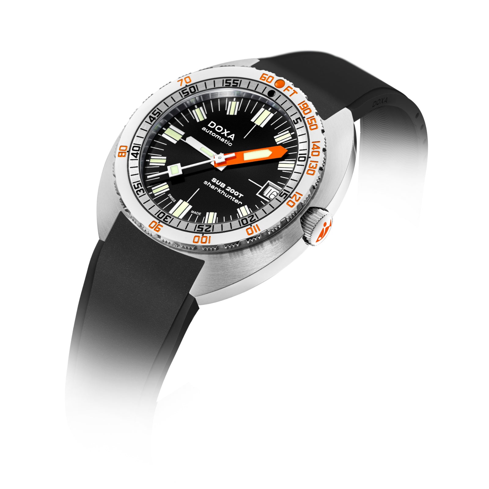 Doxa 200 T - Sharkhunter (Black) Iconic Dial