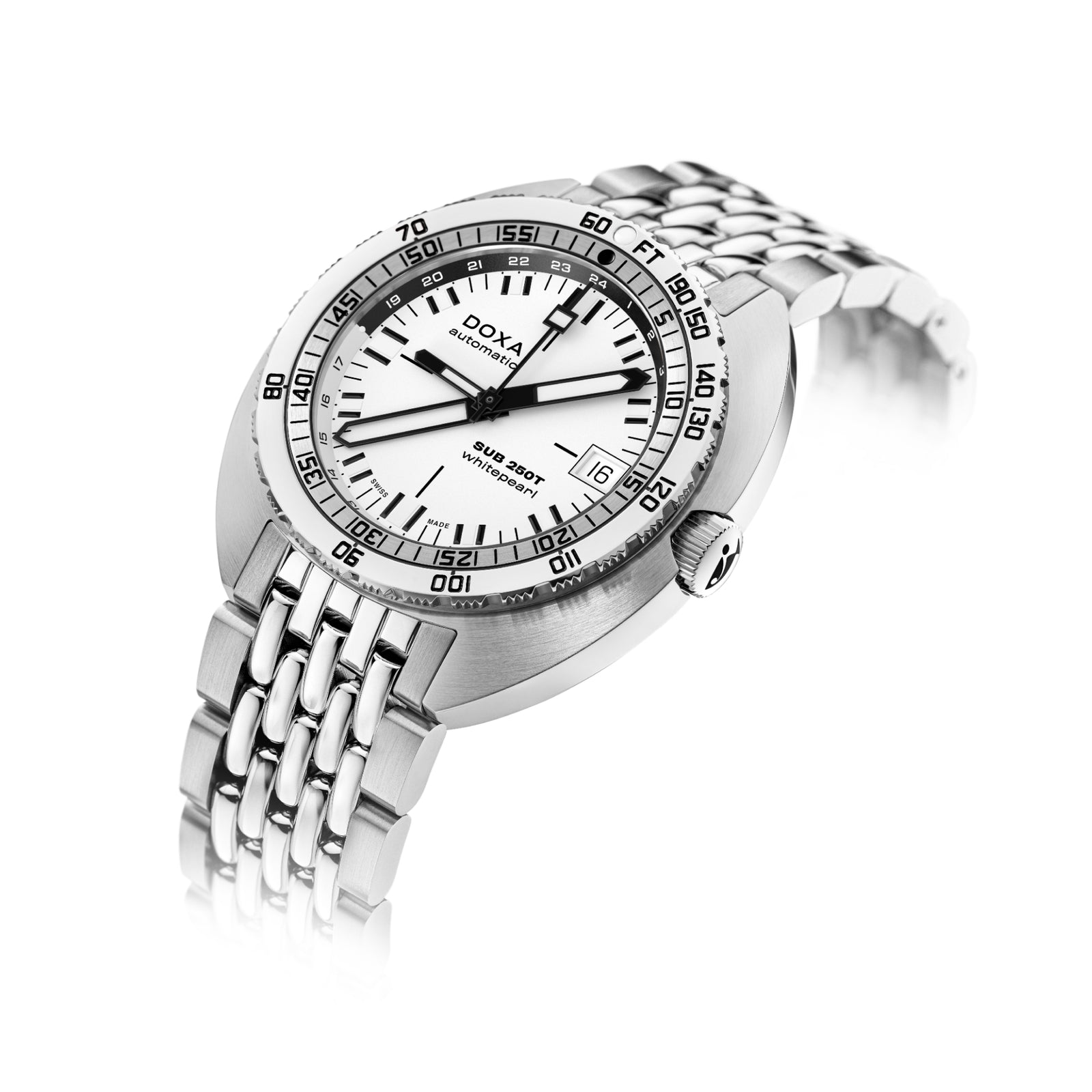 Doxa 250T GMT - Whitepearl (White)