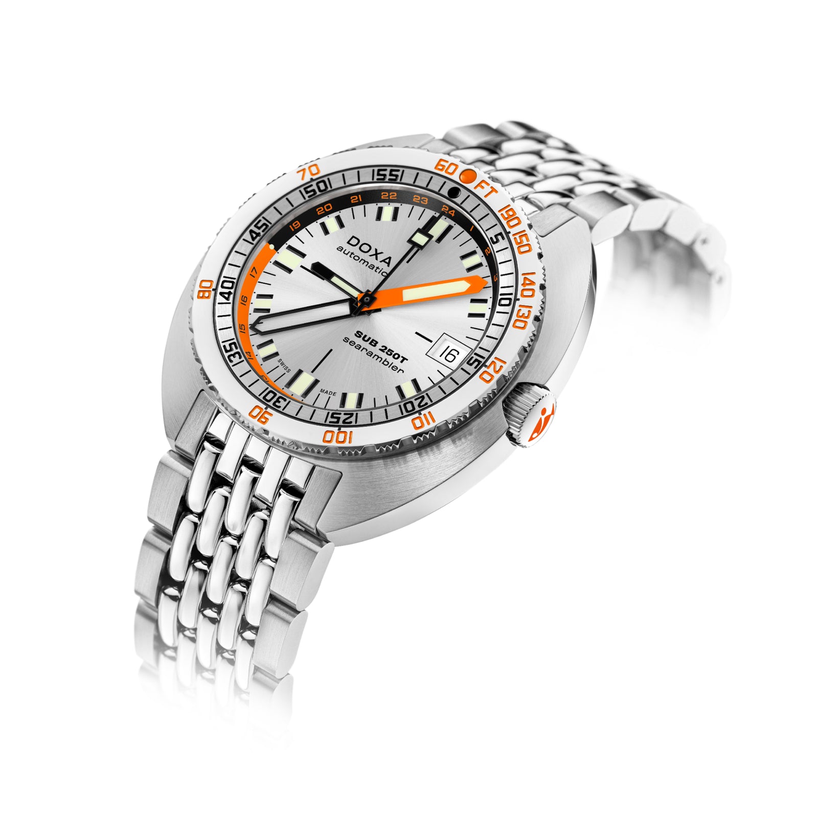 Doxa 250T GMT - Searambler (Silver)