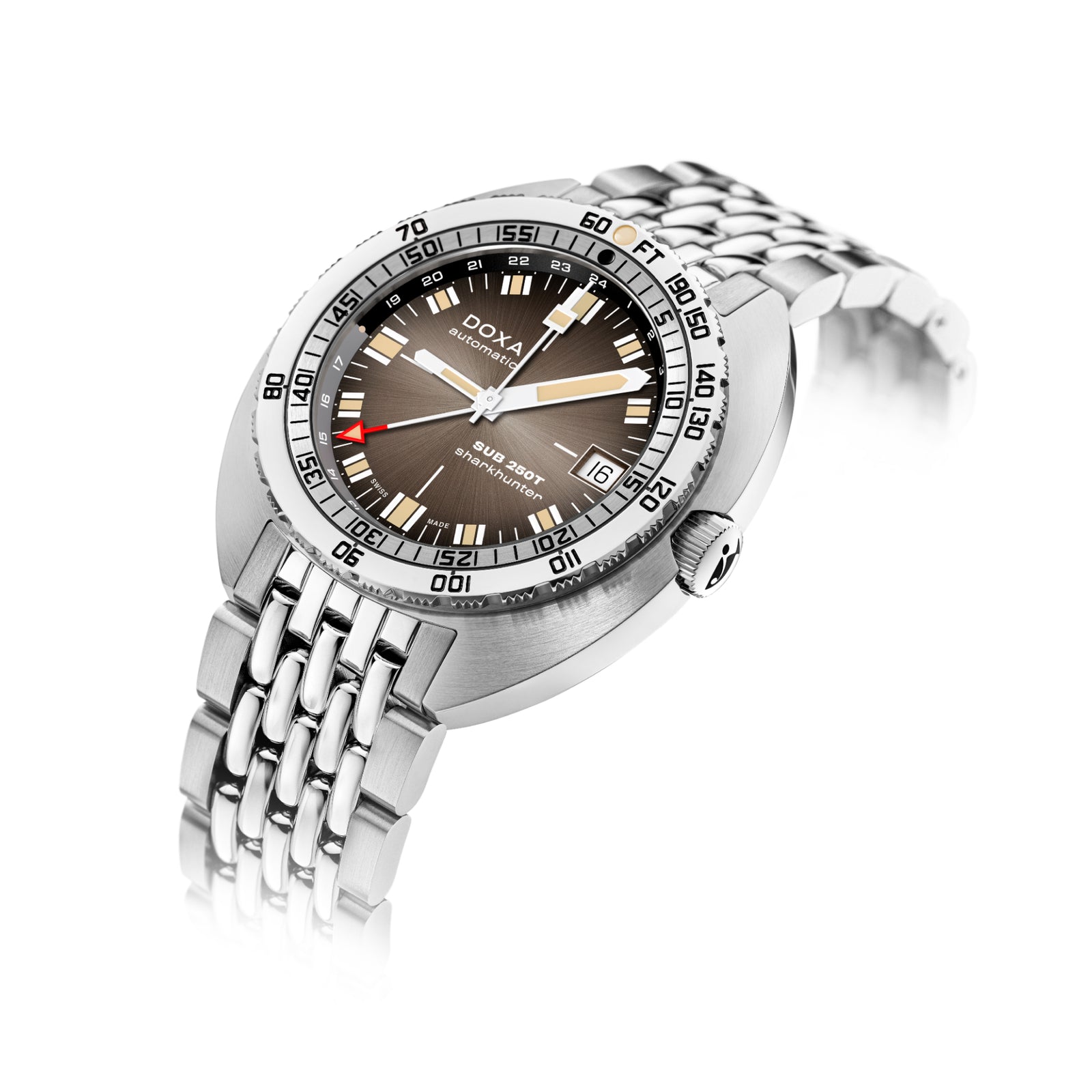 Doxa 250T GMT - Sharkhunter Vintage (Black)