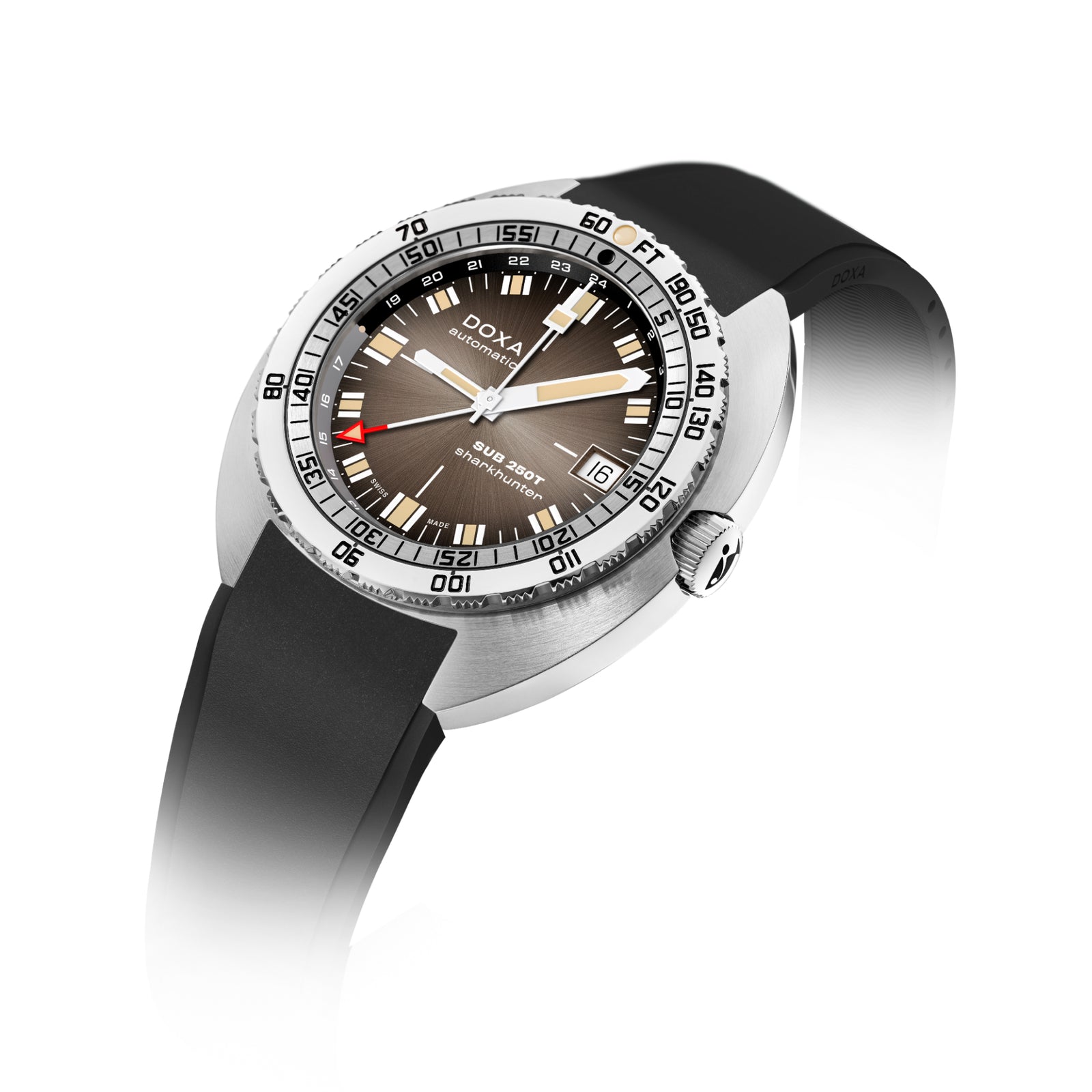 Doxa 250T GMT - Sharkhunter Vintage (Black)