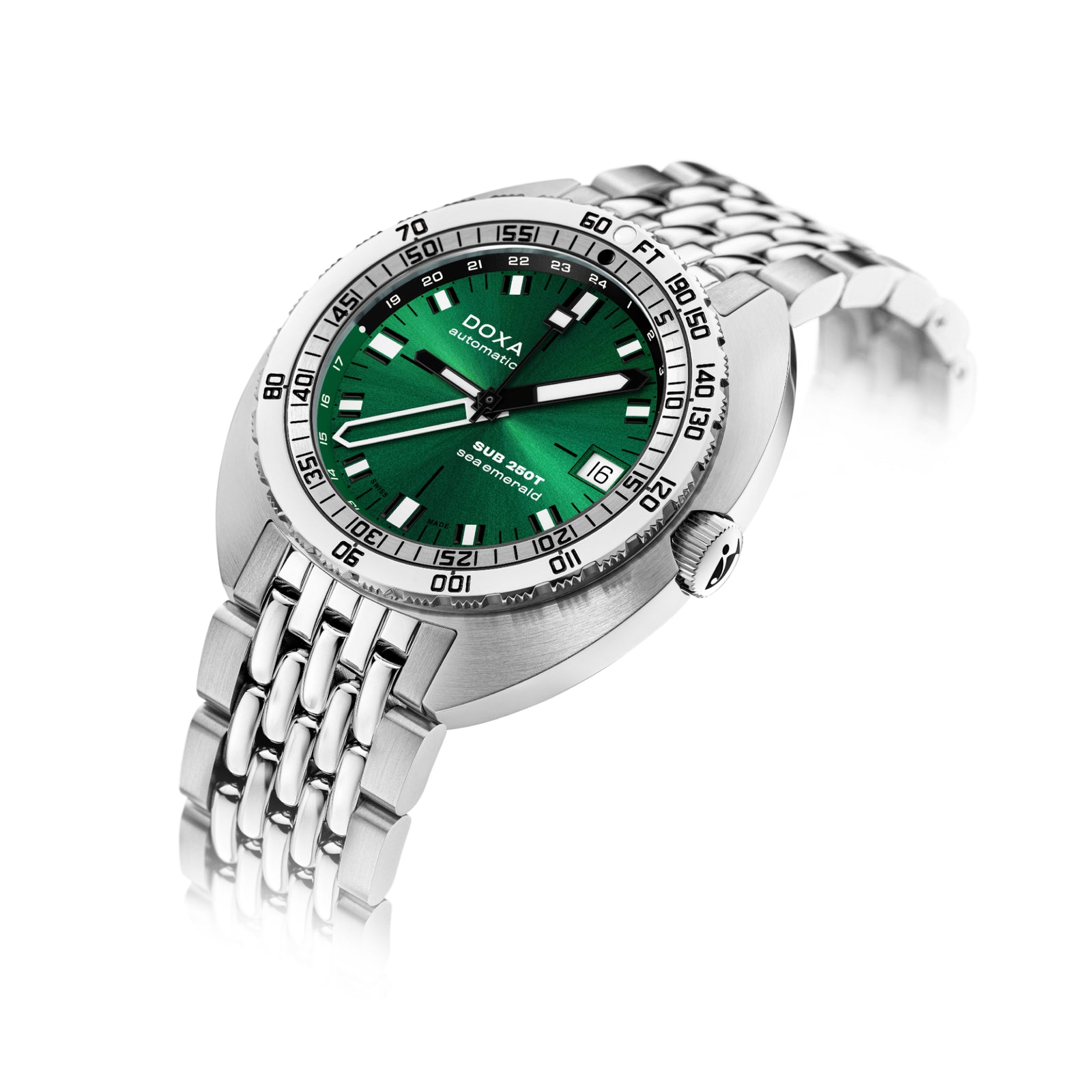 Doxa 250T GMT - Sea Emerald (Green)